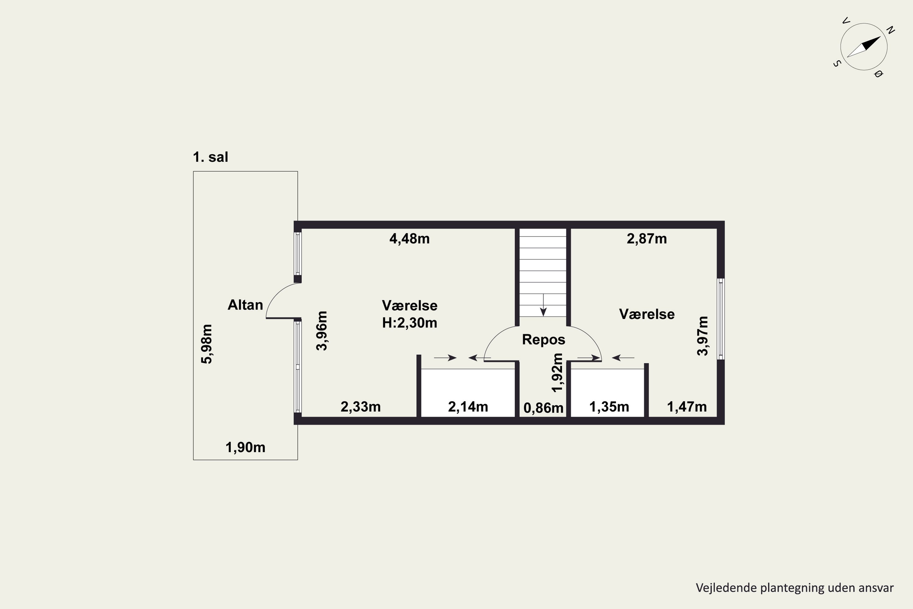 Plantegninger billede af Lærkelundsvej 36, Øer, 8400 Ebeltoft