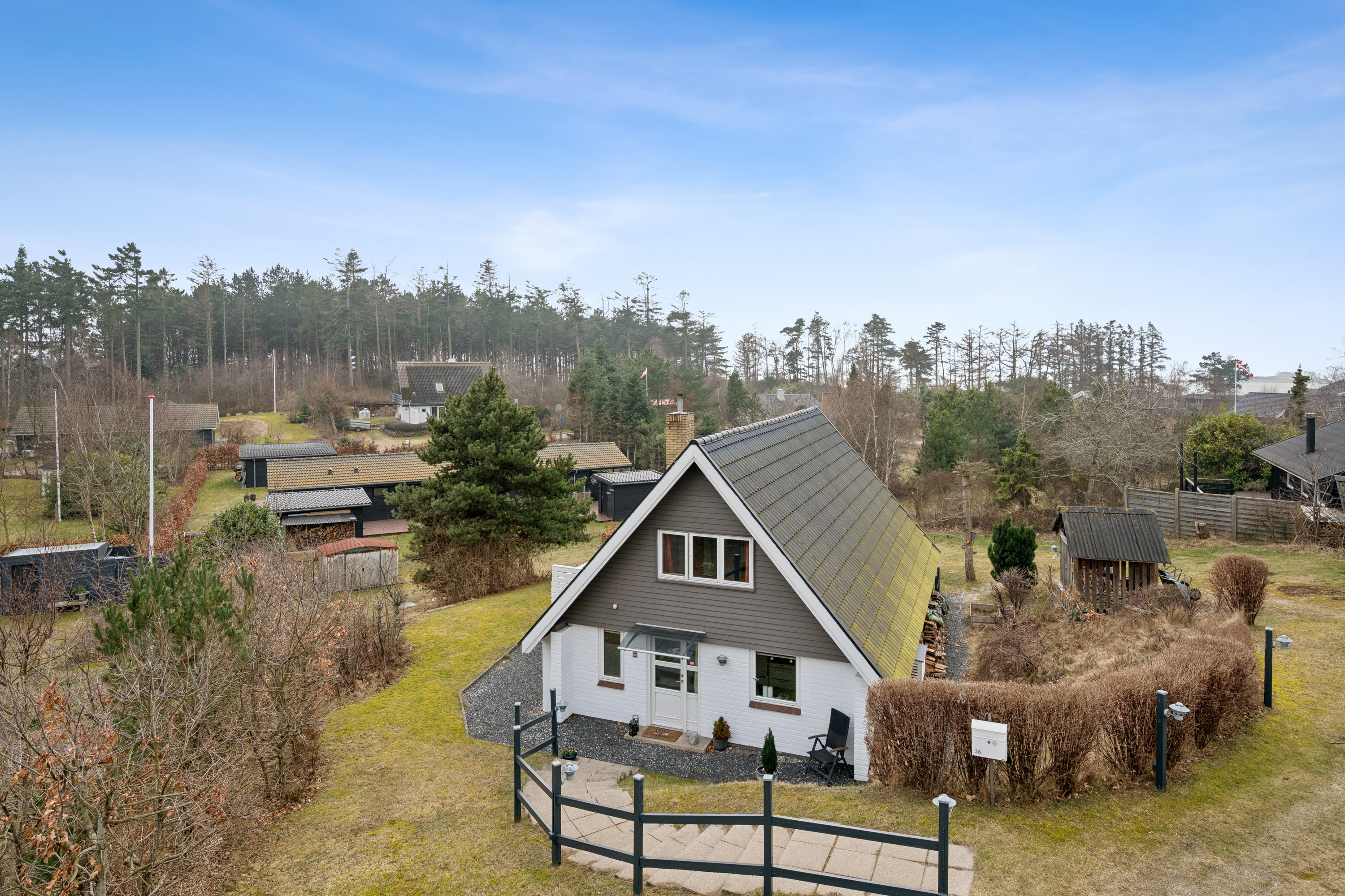 Fremhævet andet billede i fuldskærmstilstand. Billede af Lærkelundsvej 36, Øer, 8400 Ebeltoft