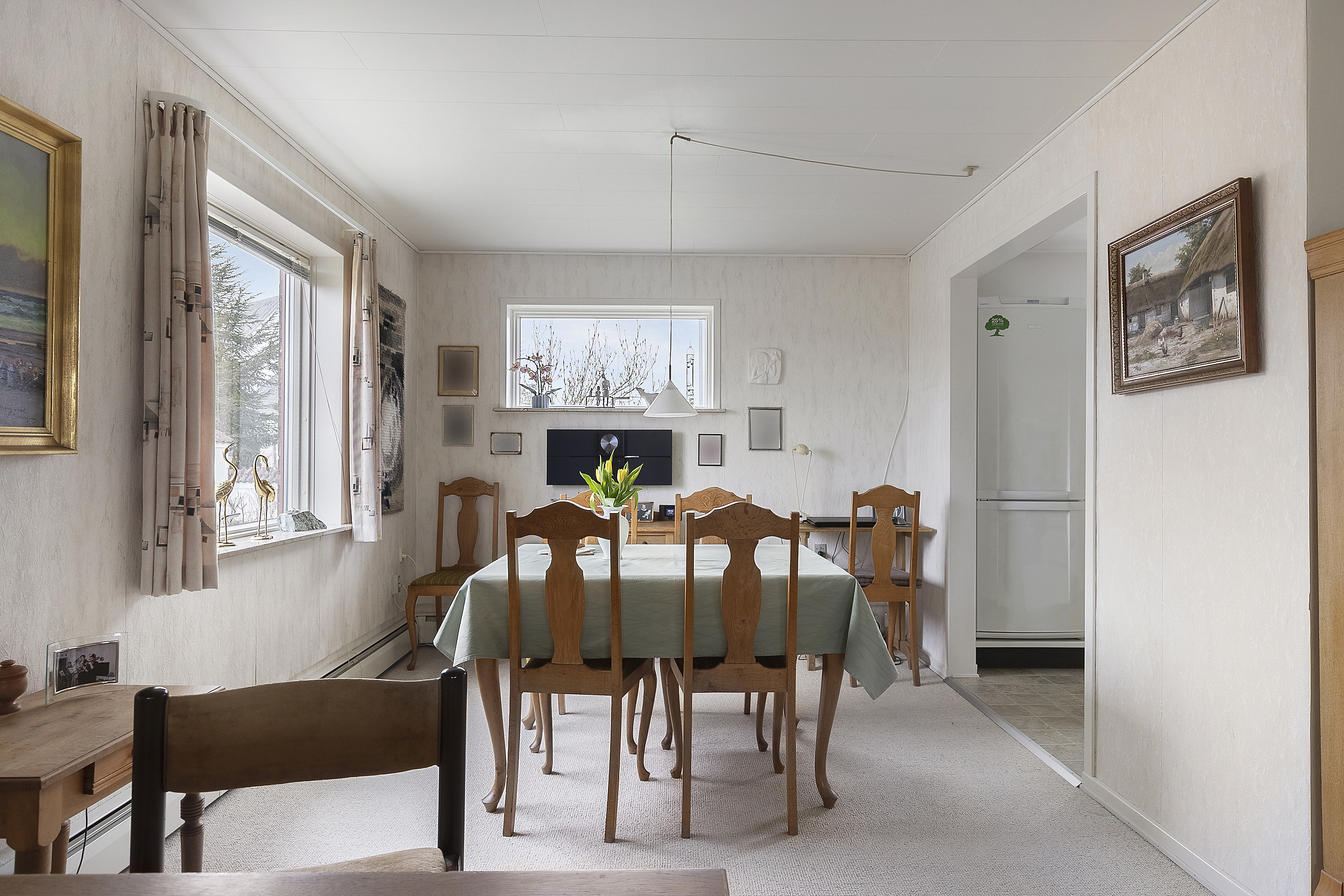 Fremhævet spisestue billede i fuldskærmstilstand. Billede af Stængervej 32, 8700 Horsens