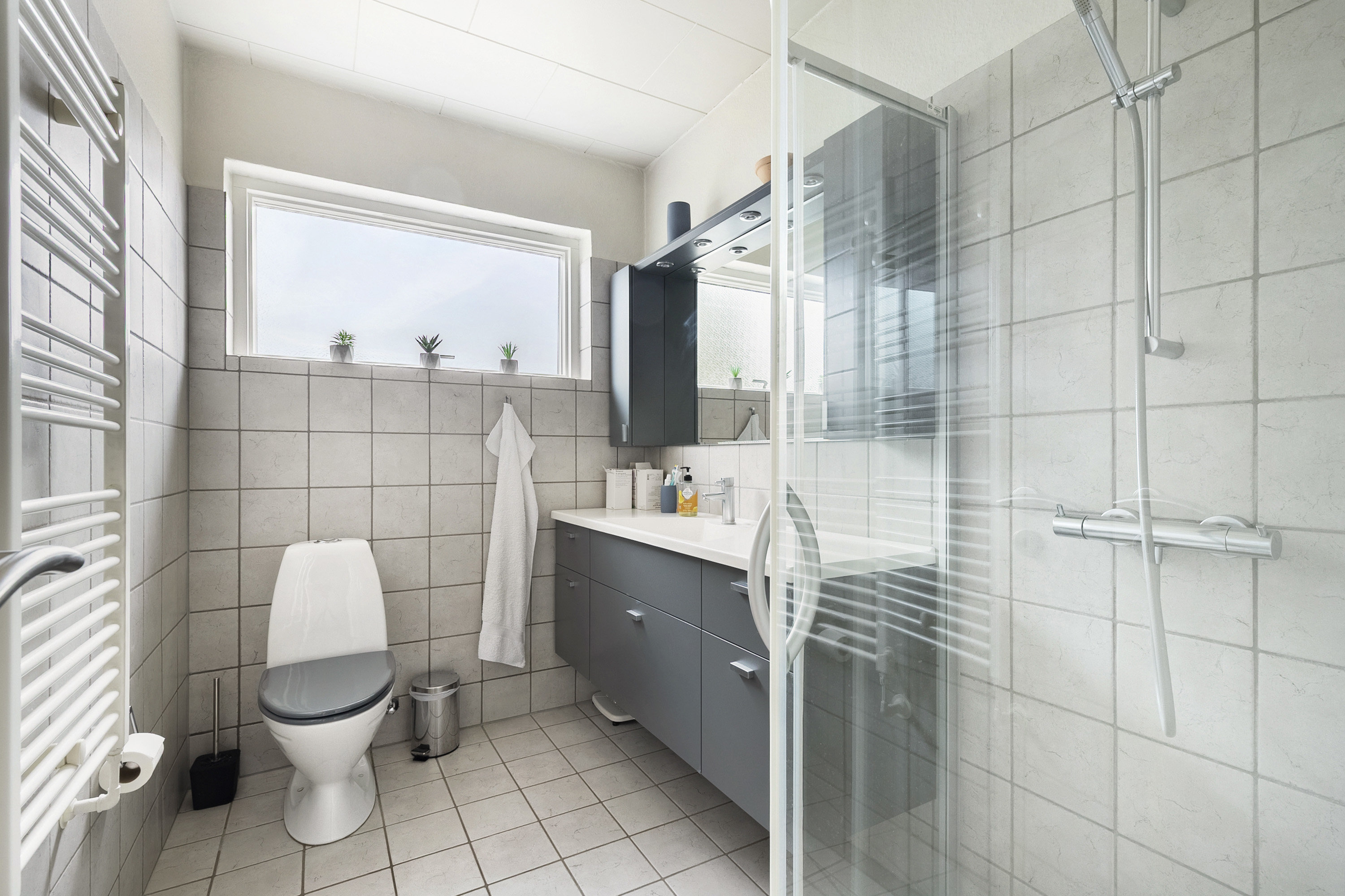 Fremhævet badeværelse billede i fuldskærmstilstand. Billede af Stængervej 32, 8700 Horsens