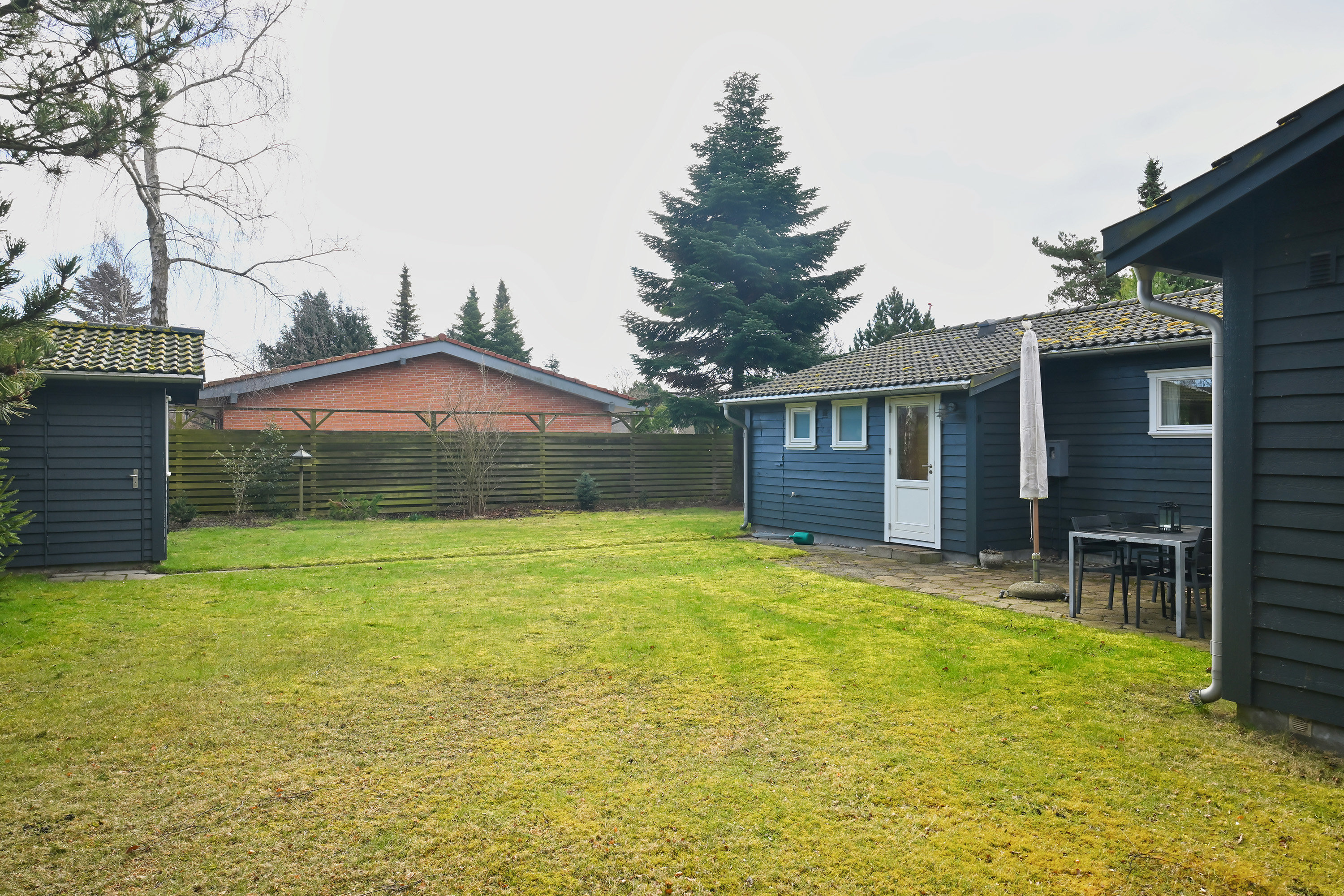 Fremhævet facade billede i fuldskærmstilstand. Billede af Skærpibervej 2, Marielyst, 4873 Væggerløse