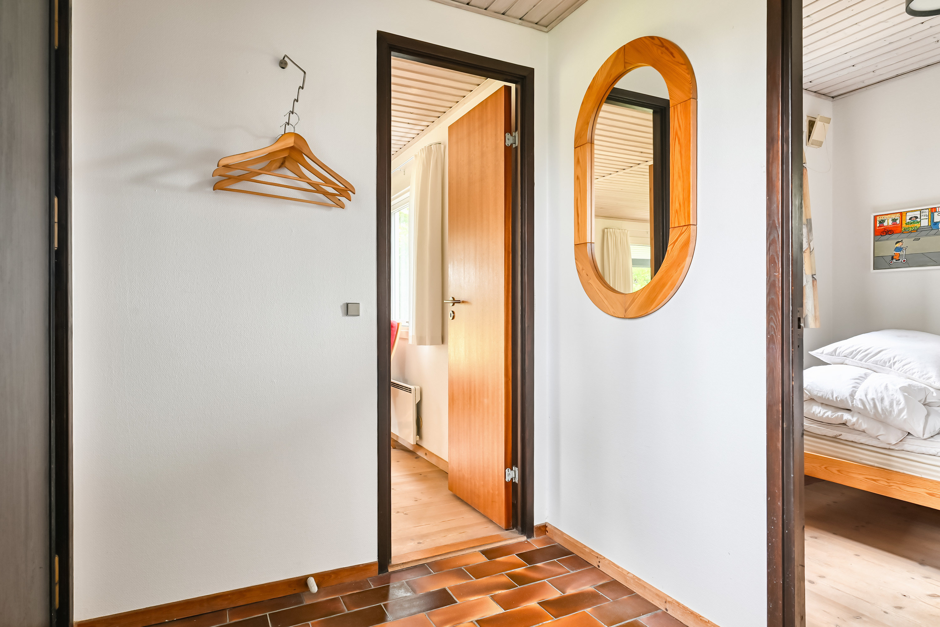 Fremhævet gang billede i fuldskærmstilstand. Billede af Skærpibervej 2, Marielyst, 4873 Væggerløse