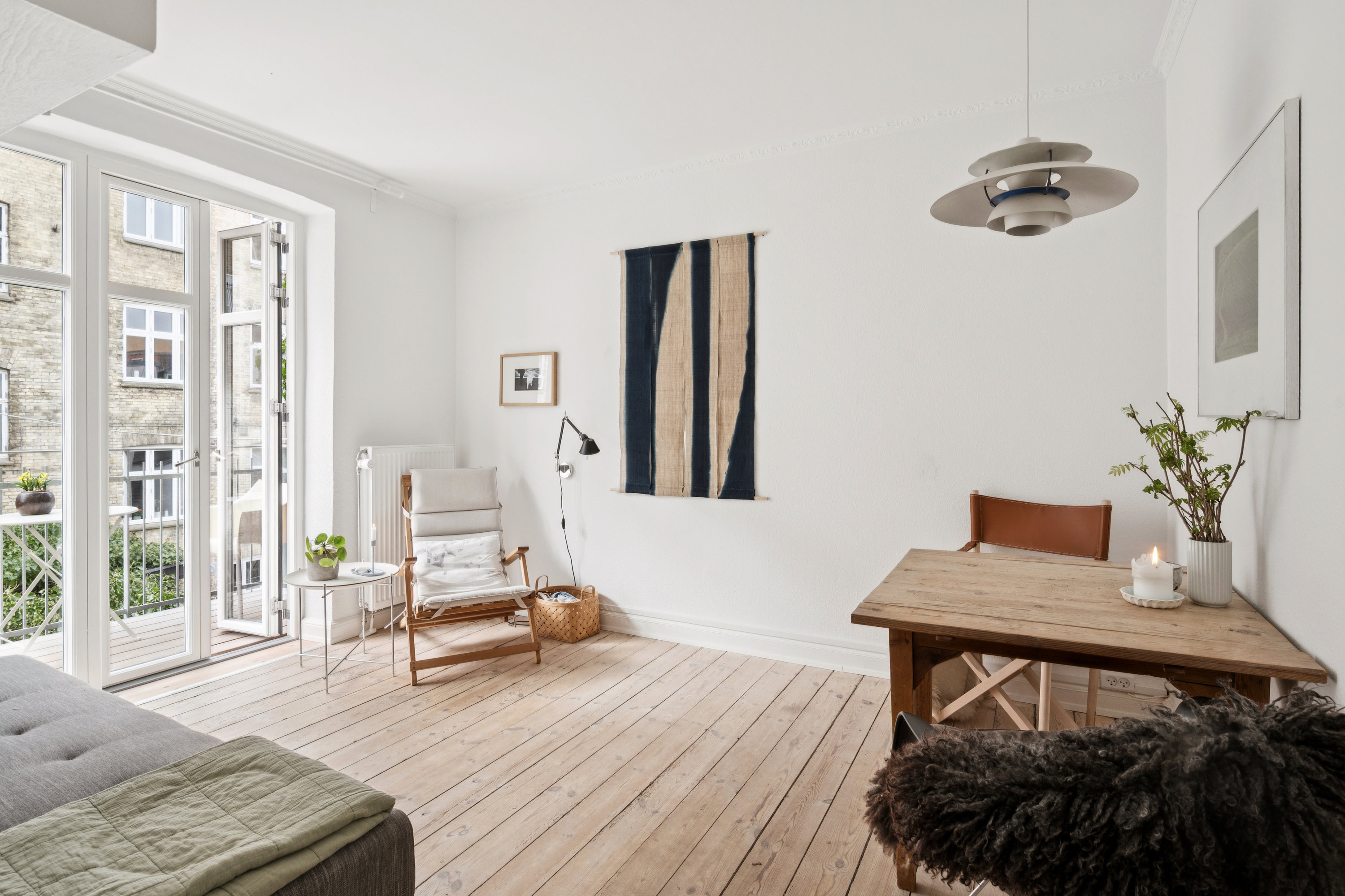 Fremhævet stue billede i fuldskærmstilstand. Billede af Ny Munkegade 68B, 1. tv., 8000 Aarhus C