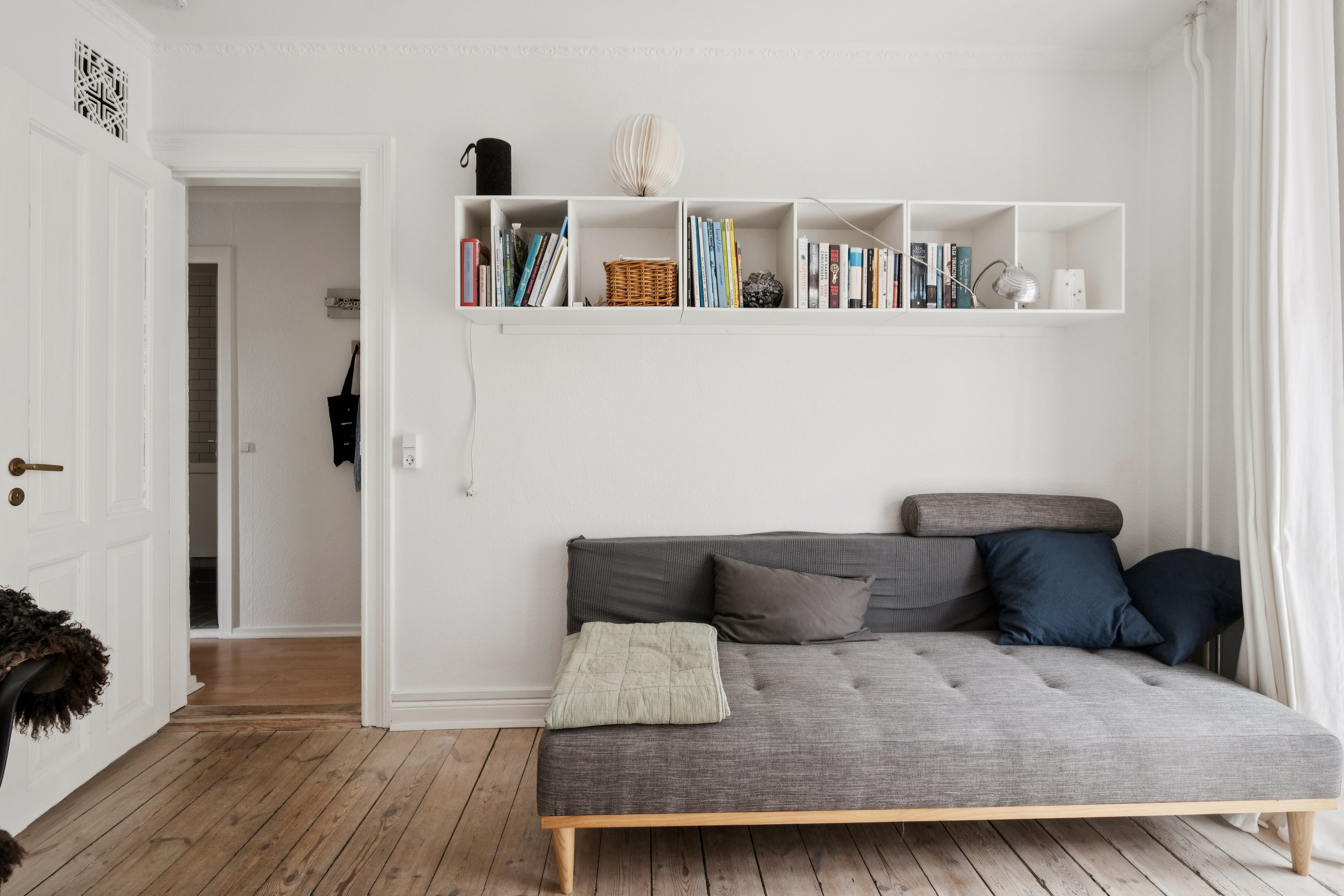 Fremhævet stue billede i fuldskærmstilstand. Billede af Ny Munkegade 68B, 1. tv., 8000 Aarhus C