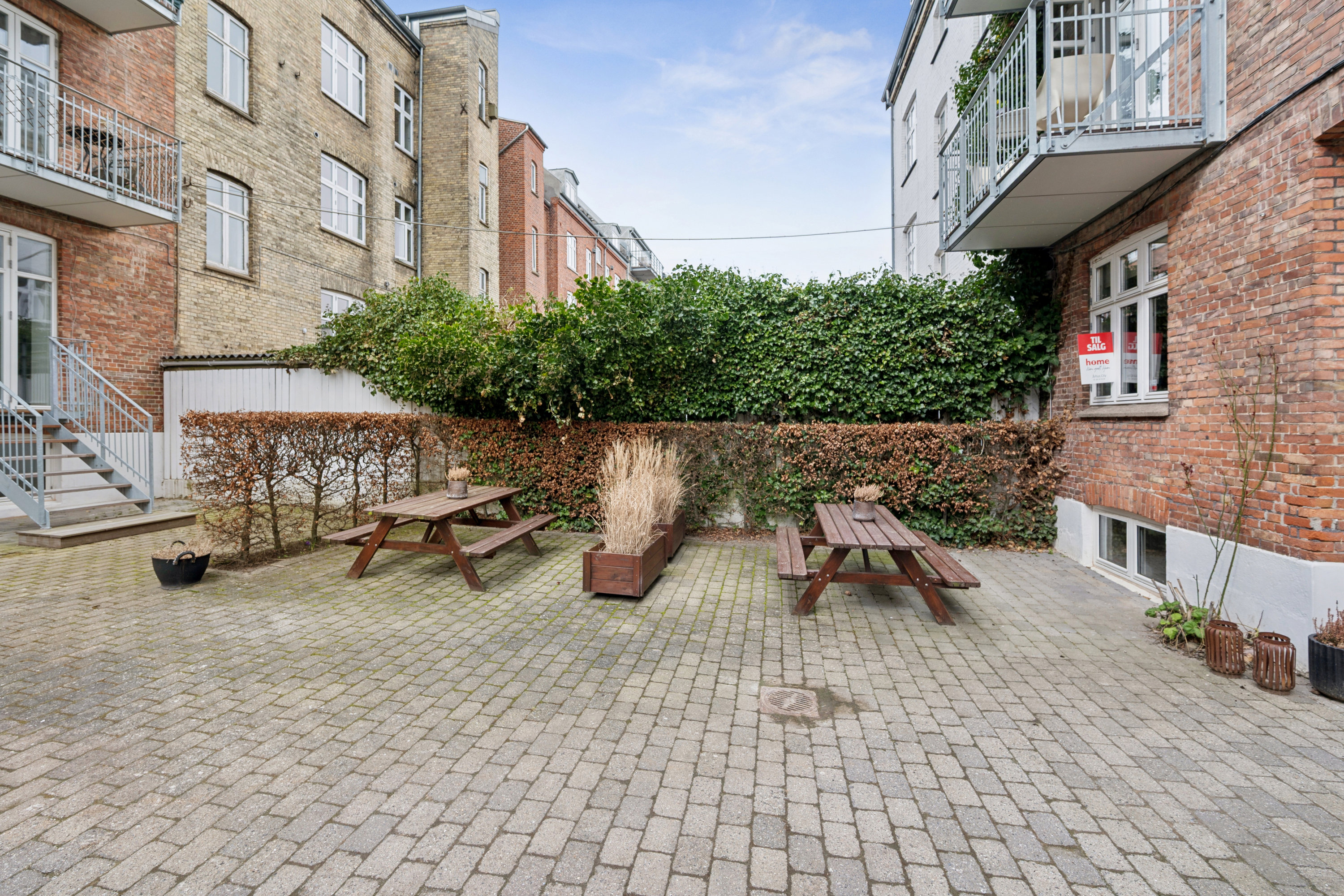 Fremhævet terrasse billede i fuldskærmstilstand. Billede af Ny Munkegade 68B, 1. tv., 8000 Aarhus C