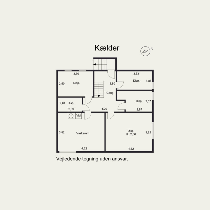 Plantegninger billede af Clausens Allé 50, Dalum, 5250 Odense SV
