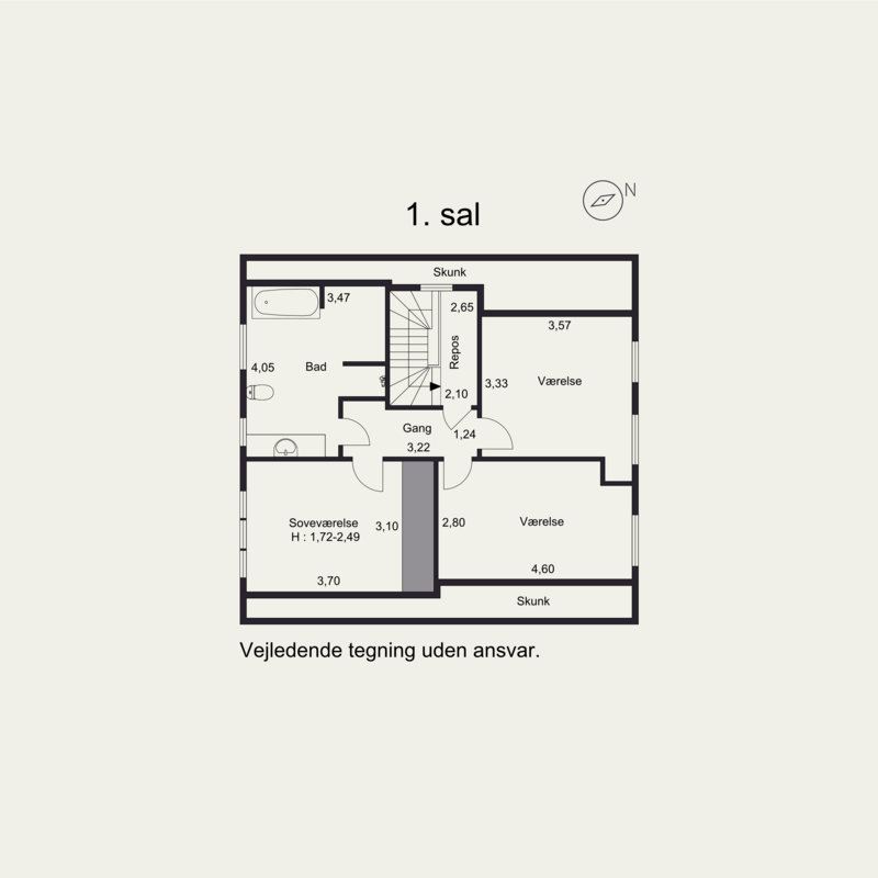 Plantegninger billede af Clausens Allé 50, Dalum, 5250 Odense SV