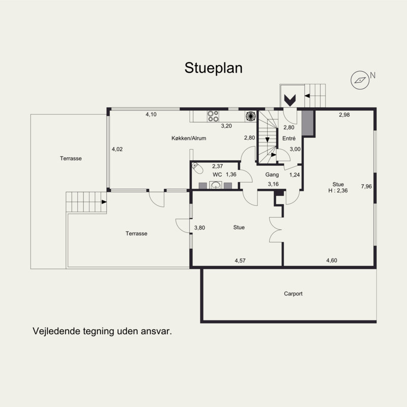 Plantegninger billede af Clausens Allé 50, Dalum, 5250 Odense SV