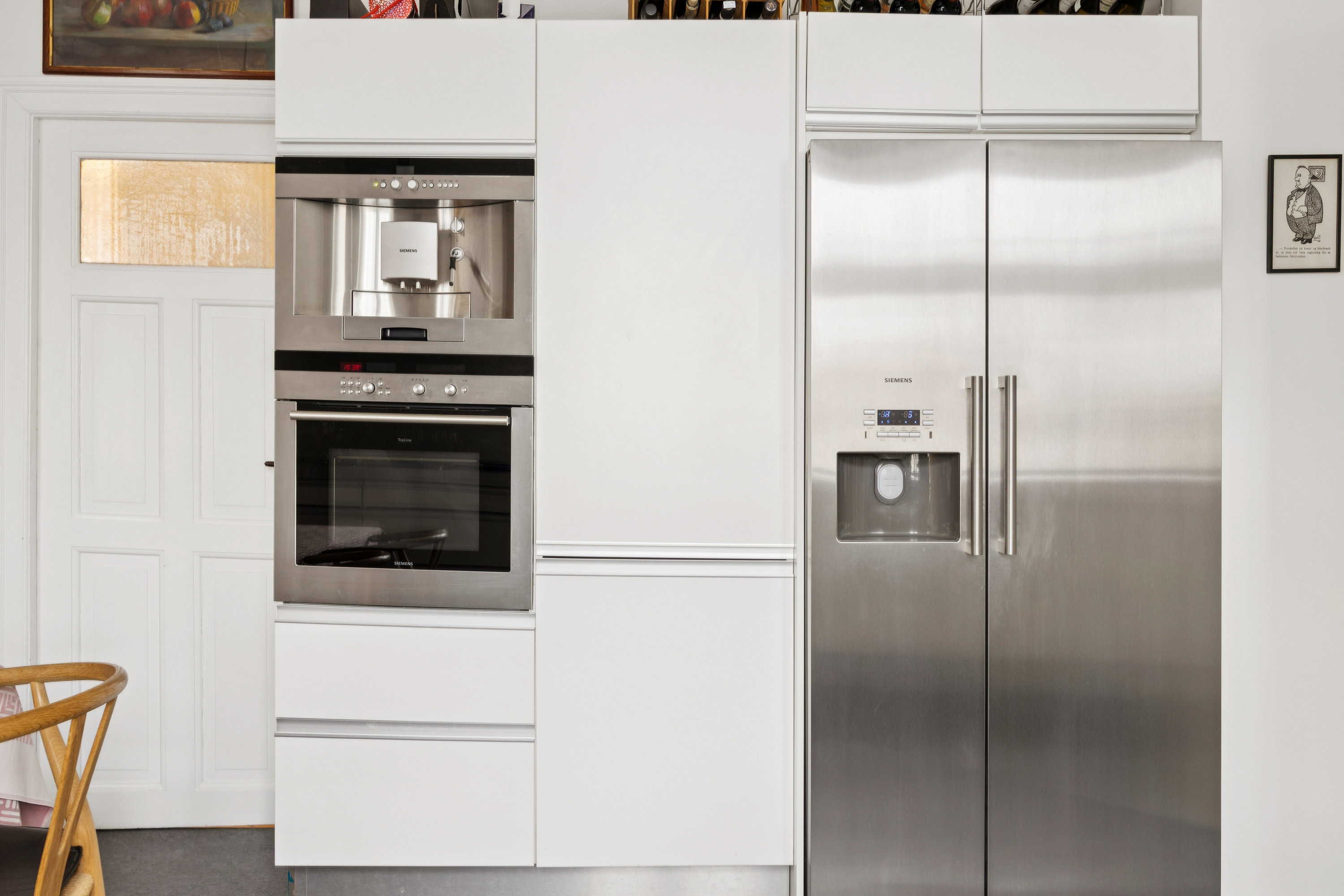 Fremhævet køkken billede i fuldskærmstilstand. Billede af Thorvaldsensvej 29B, 2. th., 1871 Frederiksberg C