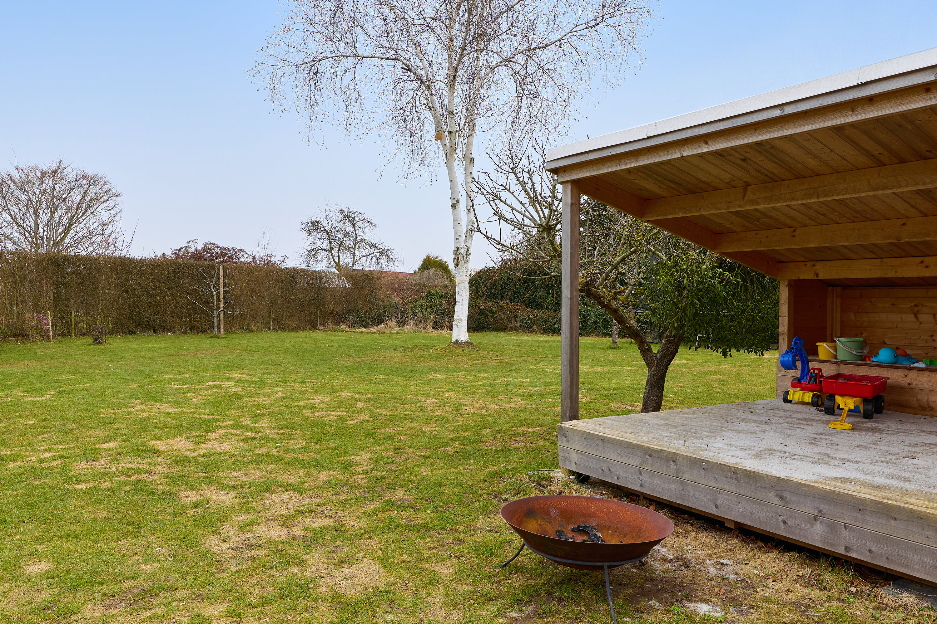 Fremhævet have billede i fuldskærmstilstand. Billede af Brillantvej 27, 4040 Jyllinge