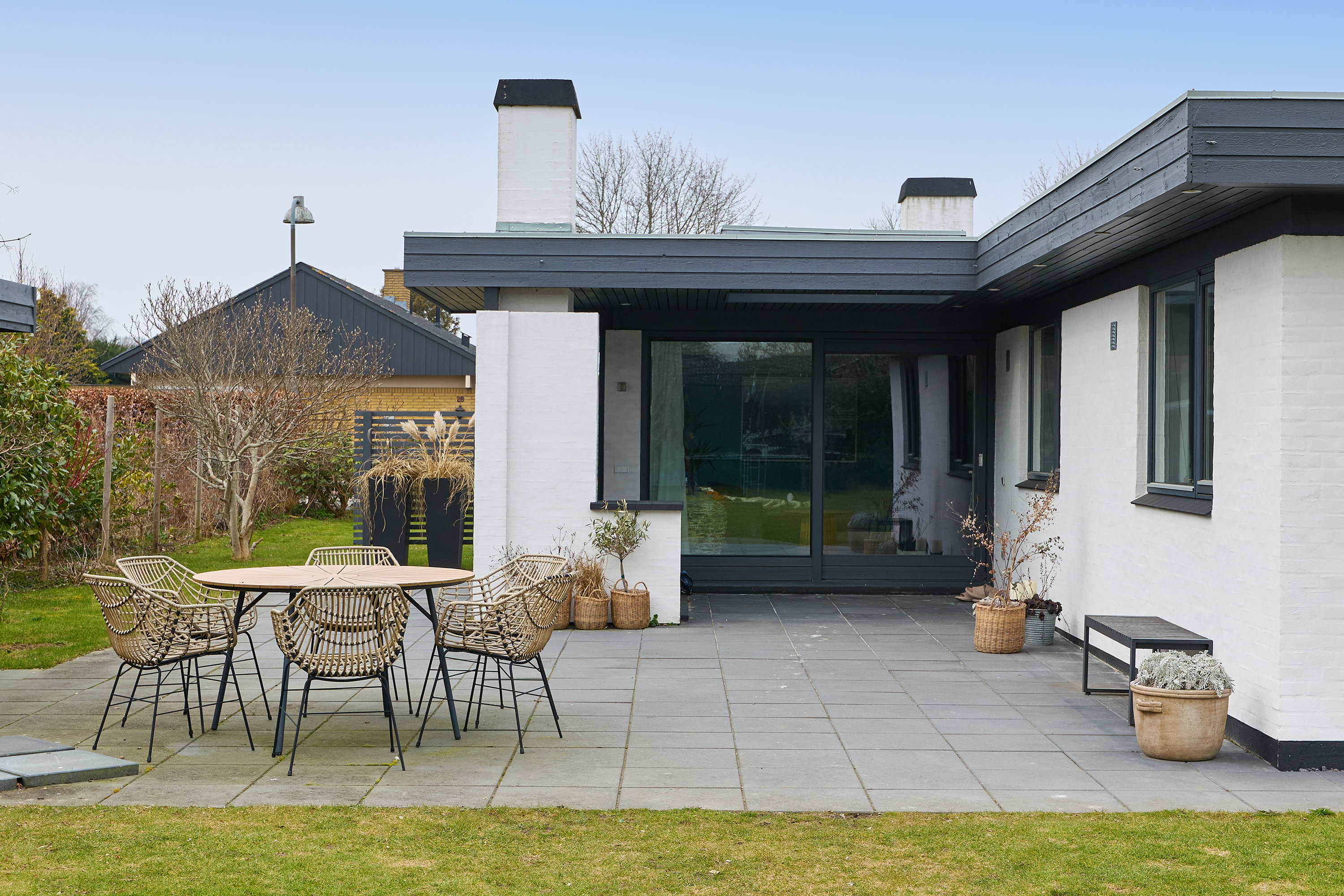 Fremhævet terrasse billede i fuldskærmstilstand. Billede af Brillantvej 27, 4040 Jyllinge