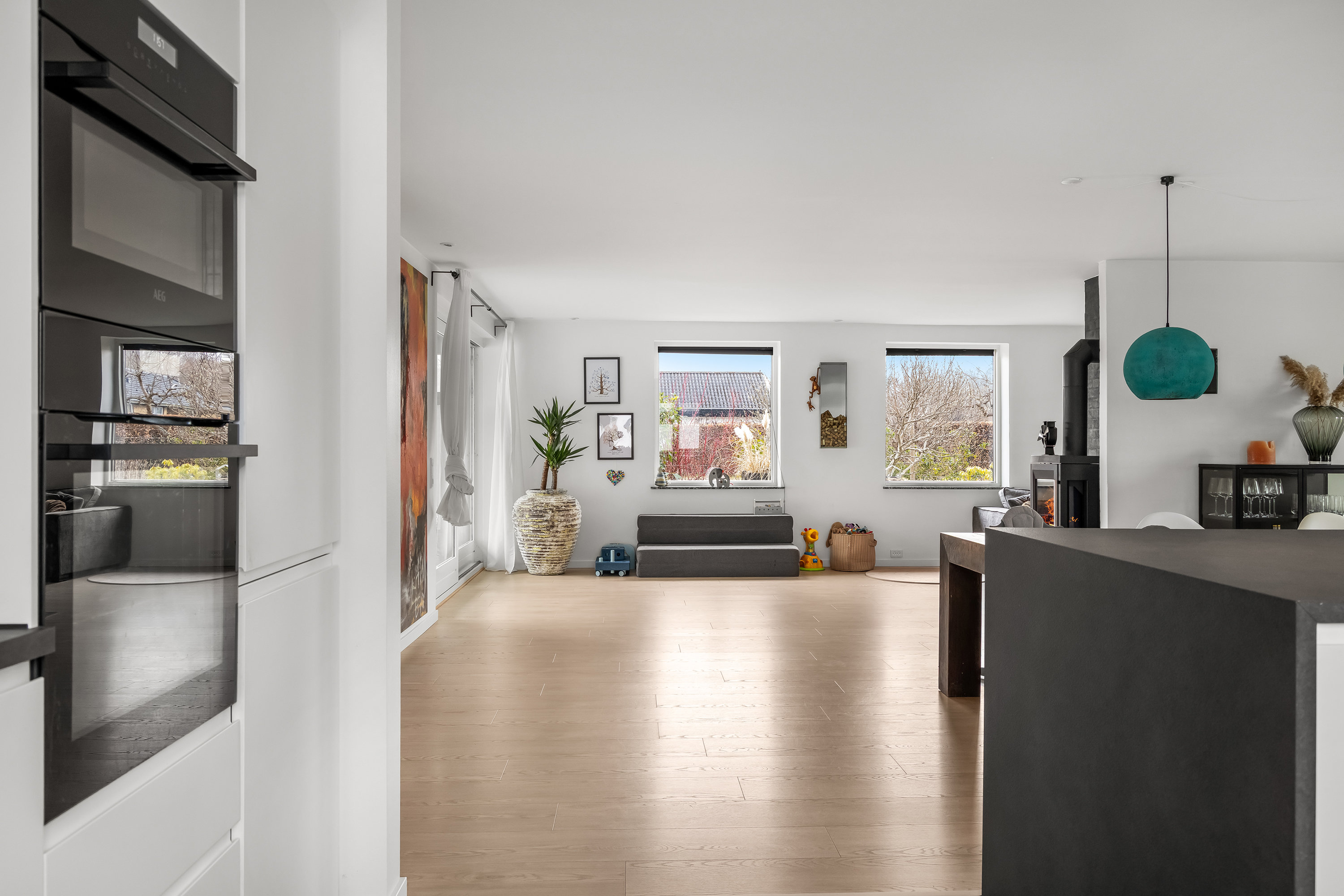 Fremhævet køkken billede i fuldskærmstilstand. Billede af Brillantvej 27, 4040 Jyllinge