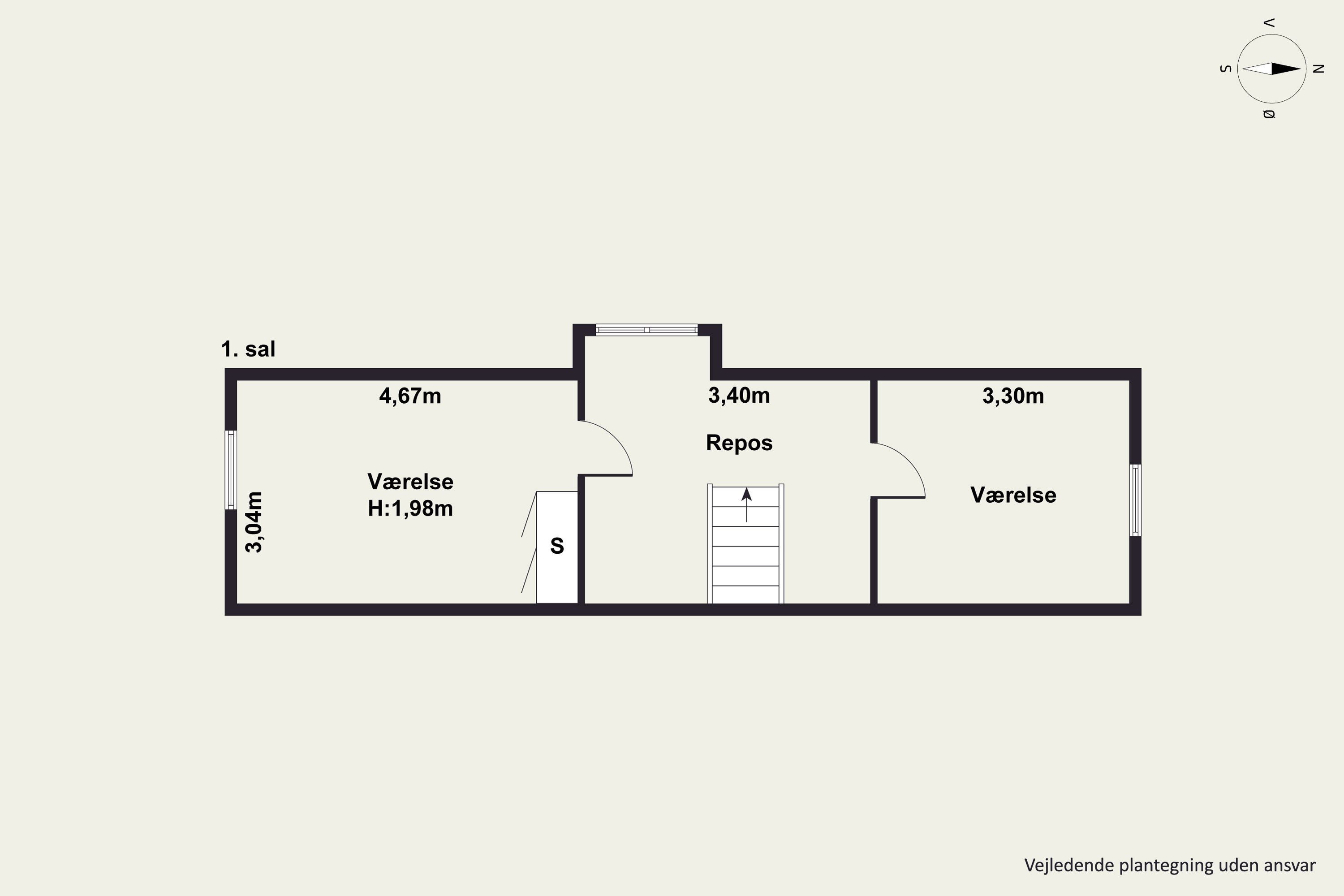 Plantegninger billede af Nørregade 22, Vammen, 8830 Tjele