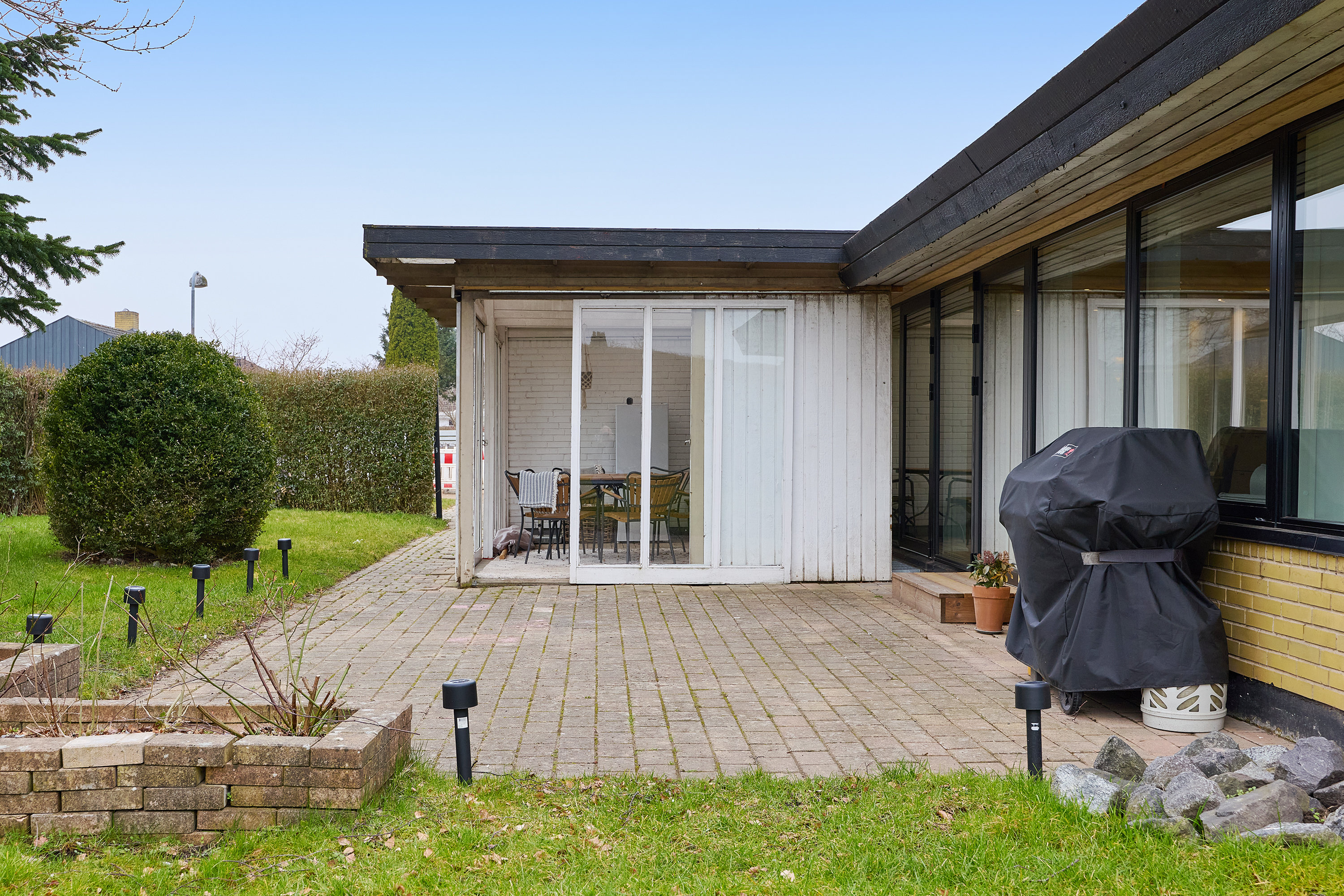 Fremhævet terrasse billede i fuldskærmstilstand. Billede af Fyrkatvej 12, 3650 Ølstykke