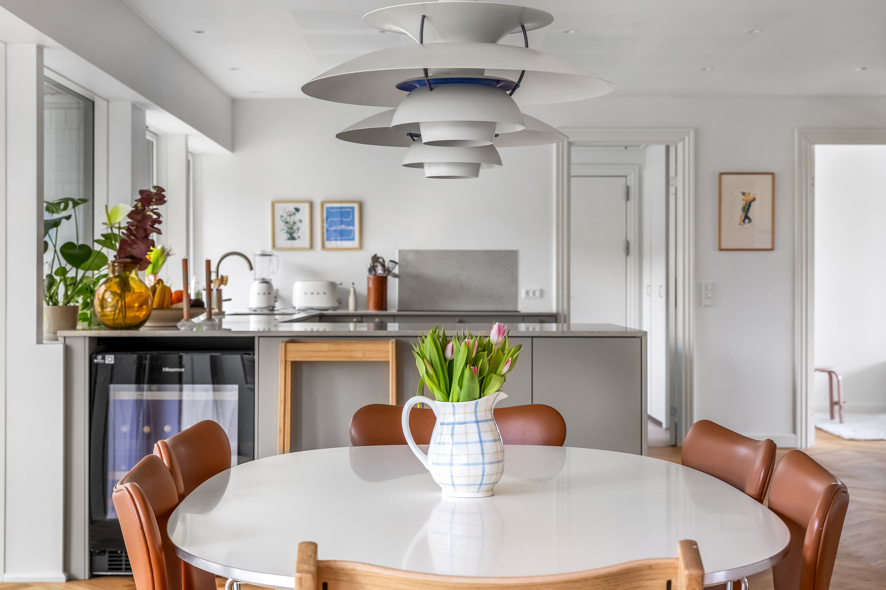 Fremhævet køkken alrum billede i fuldskærmstilstand. Billede af Fyrkatvej 12, 3650 Ølstykke