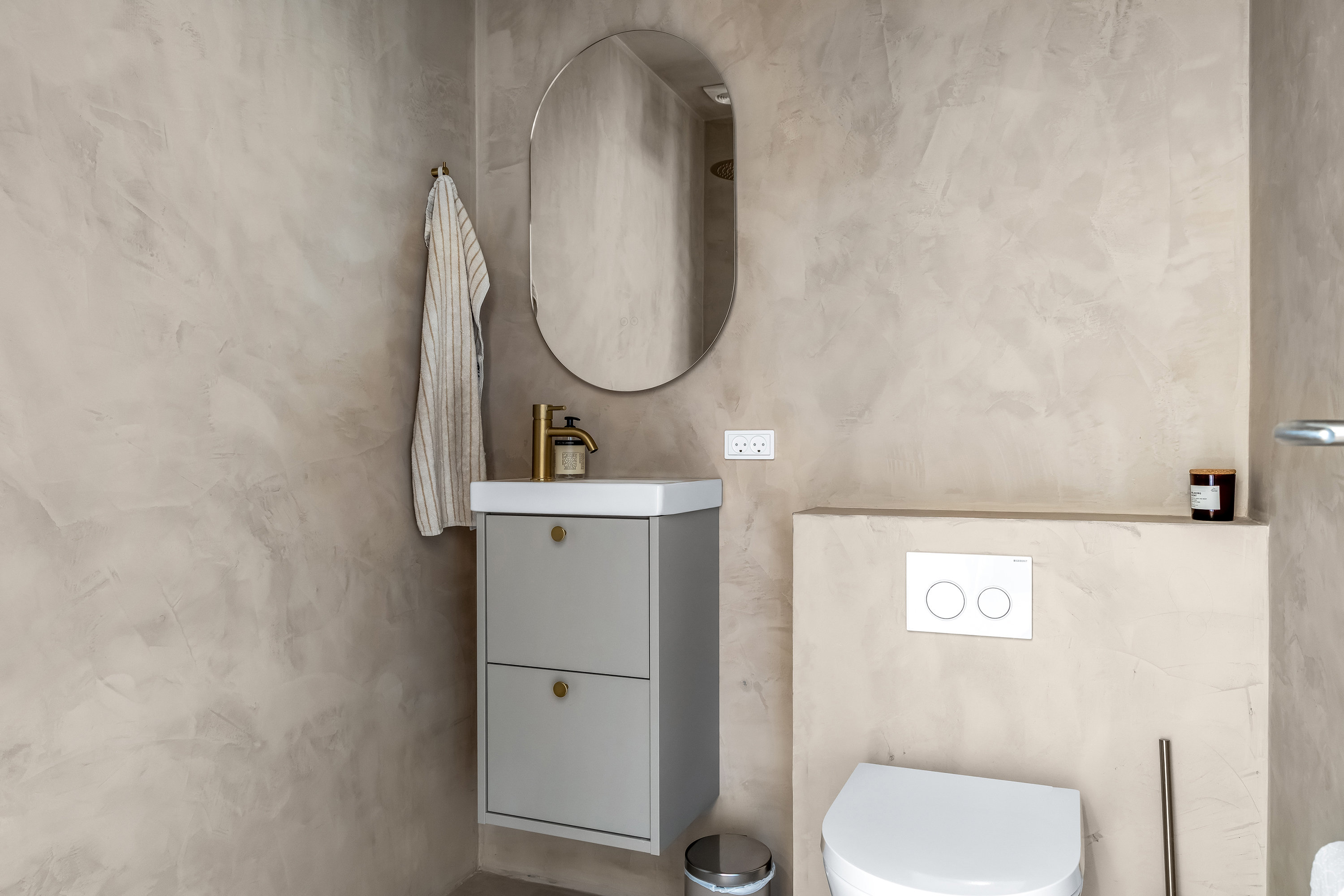 Fremhævet badeværelse billede i fuldskærmstilstand. Billede af Fyrkatvej 12, 3650 Ølstykke