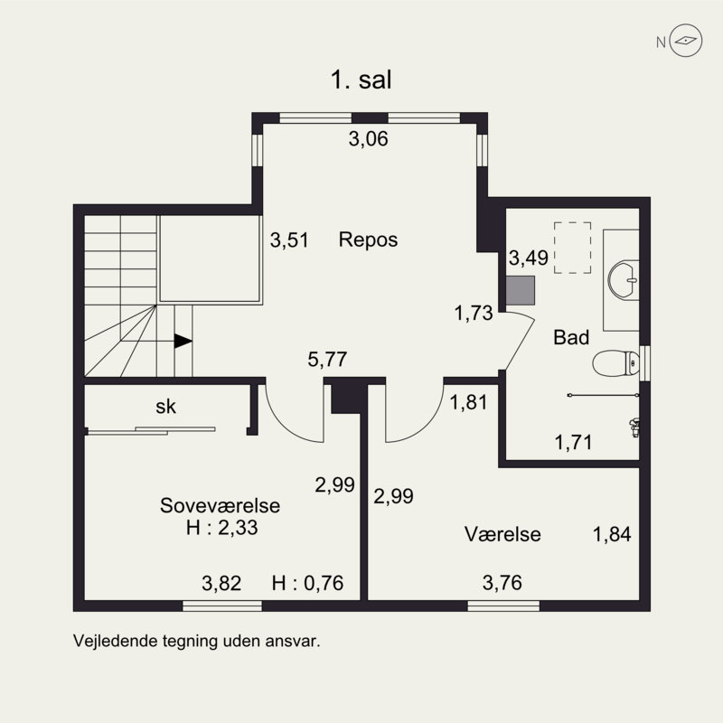 Plantegninger billede af Nygade 42, 6200 Aabenraa