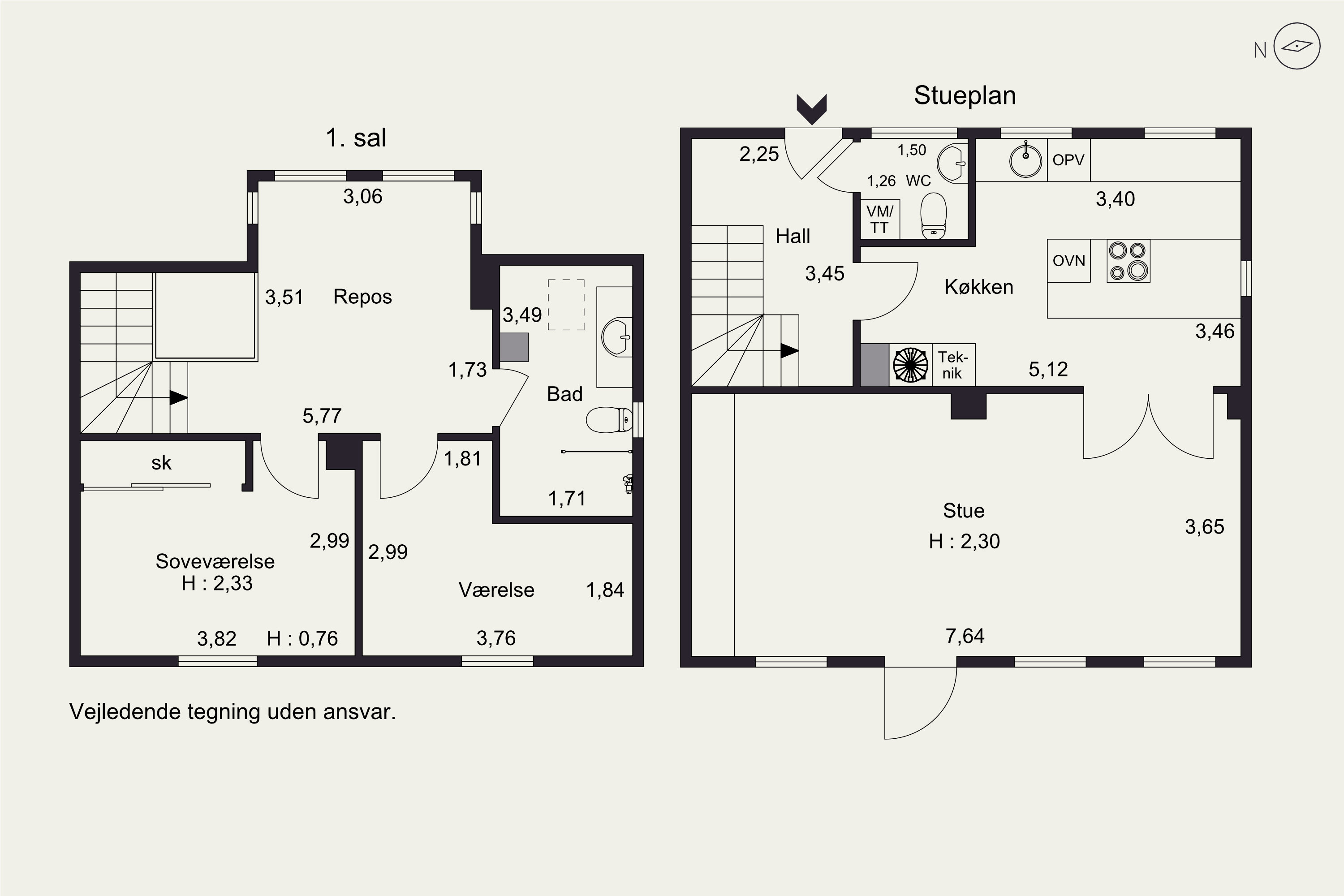 Plantegninger billede af Nygade 42, 6200 Aabenraa