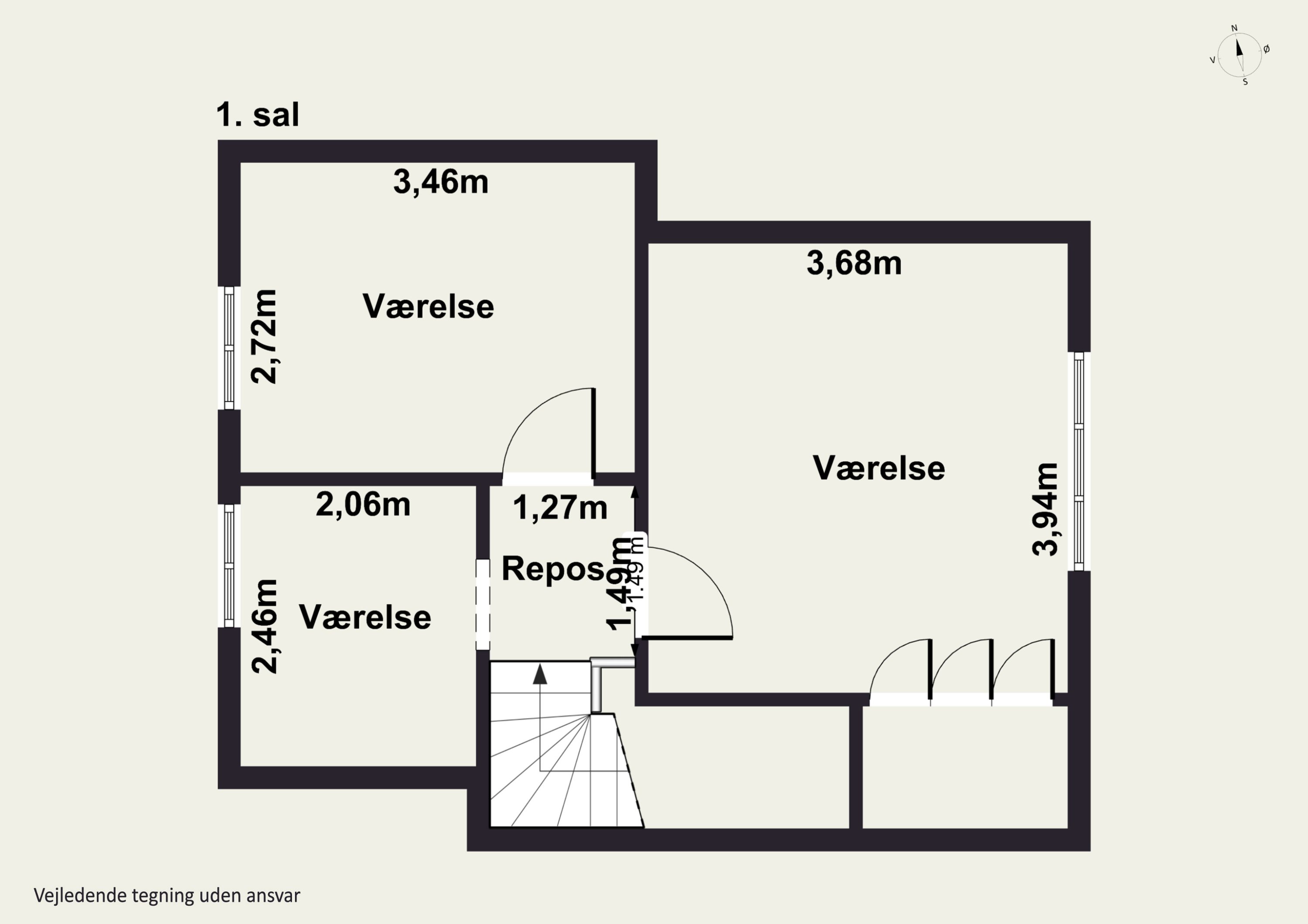 Plantegninger billede af Skælskørvej 10, 4200 Slagelse