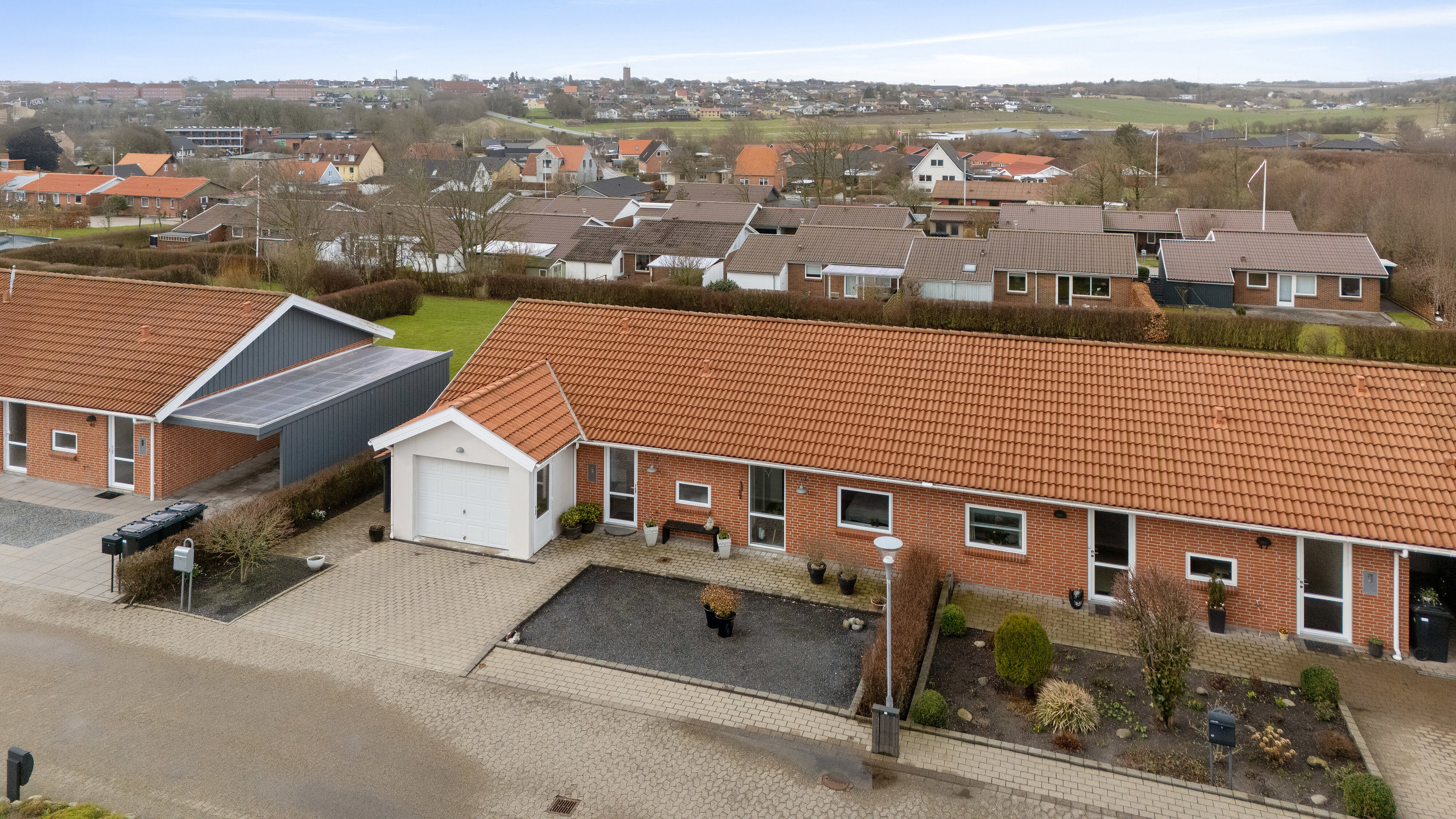 Fremhævet set fra vejen billede i fuldskærmstilstand. Billede af Nørrevænge 45, 7700 Thisted