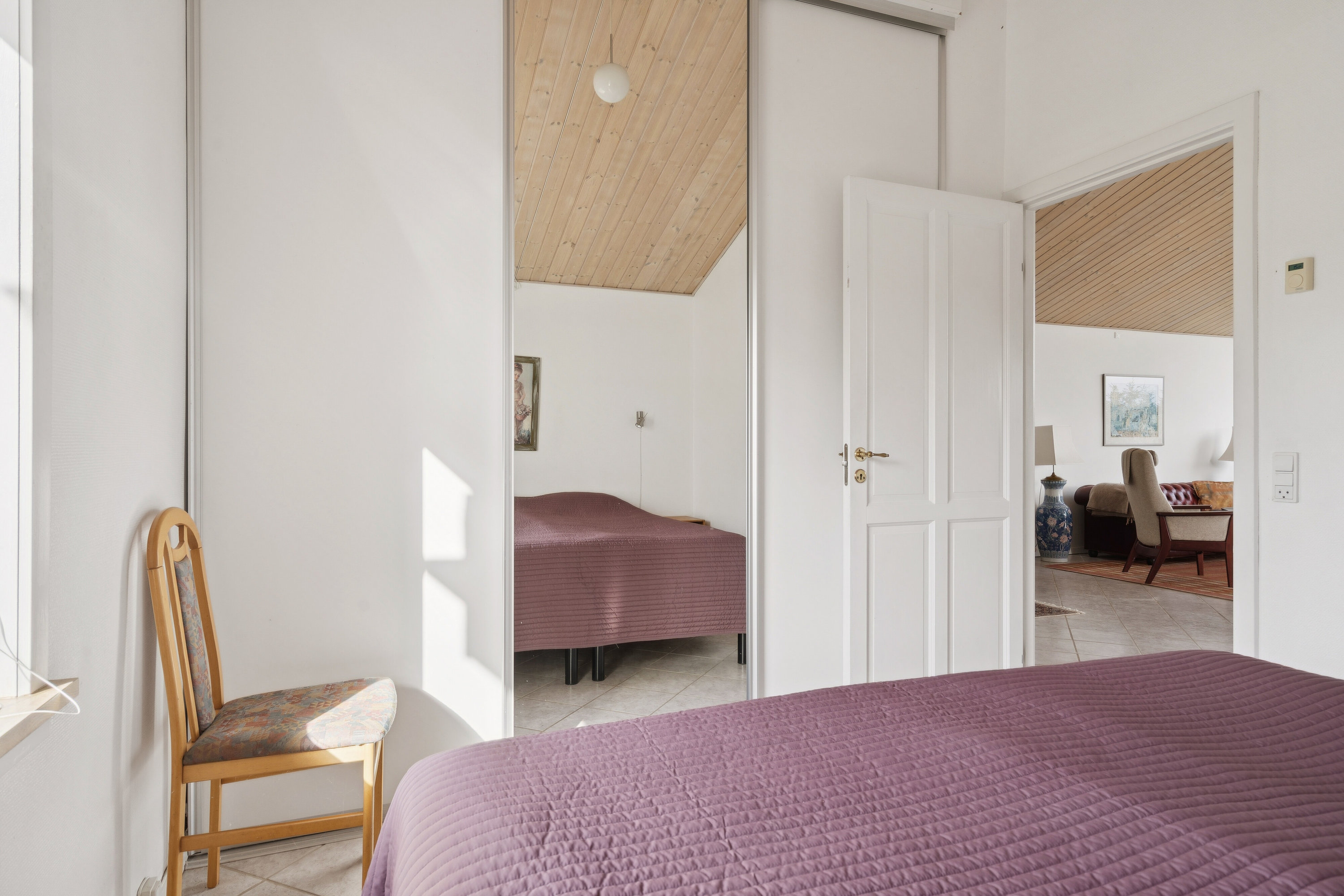 Fremhævet soveværelse billede i fuldskærmstilstand. Billede af Fuglehavevej 7, Sæby, 4070 Kirke Hyllinge