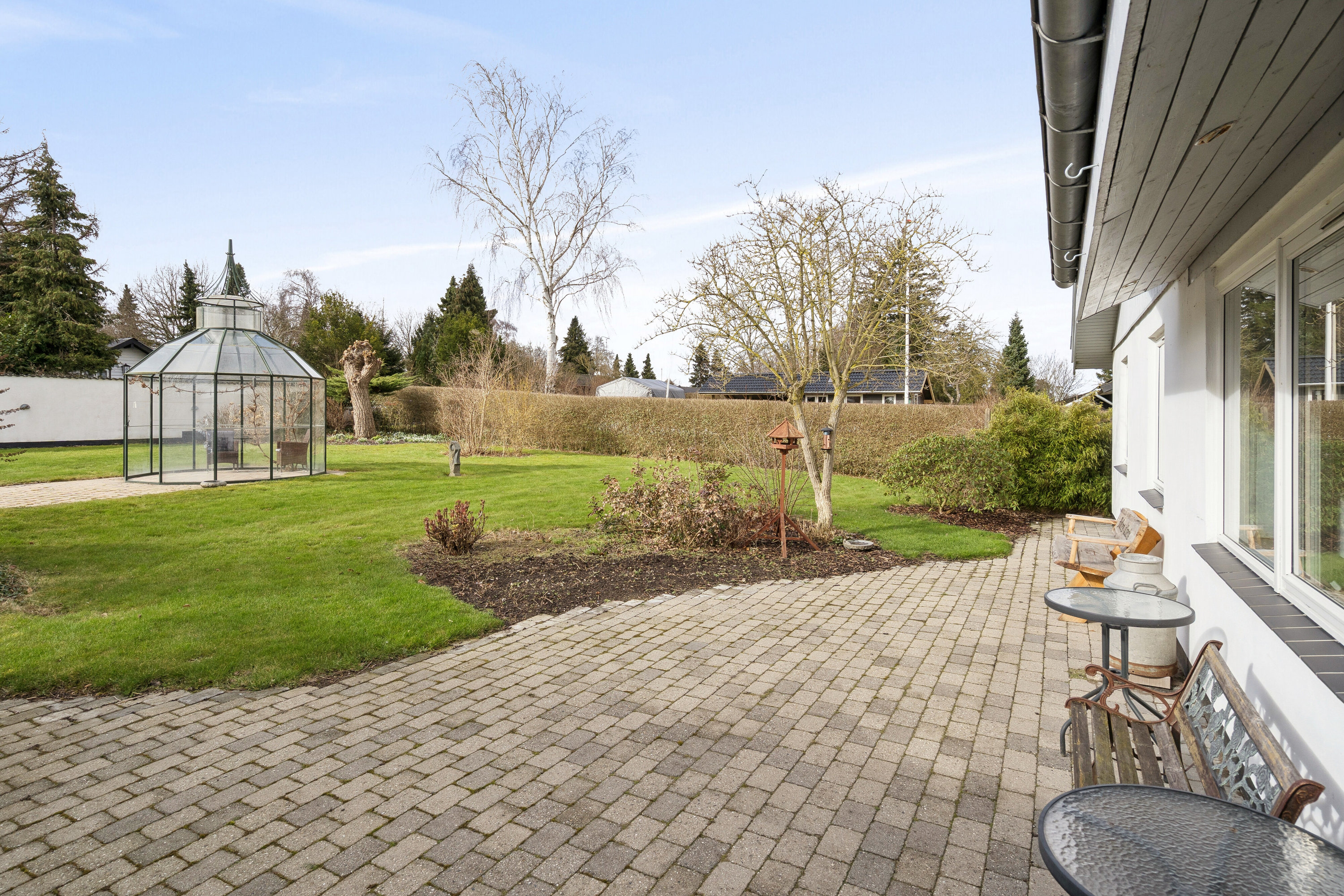 Fremhævet udendørs billede i fuldskærmstilstand. Billede af Fuglehavevej 7, Sæby, 4070 Kirke Hyllinge