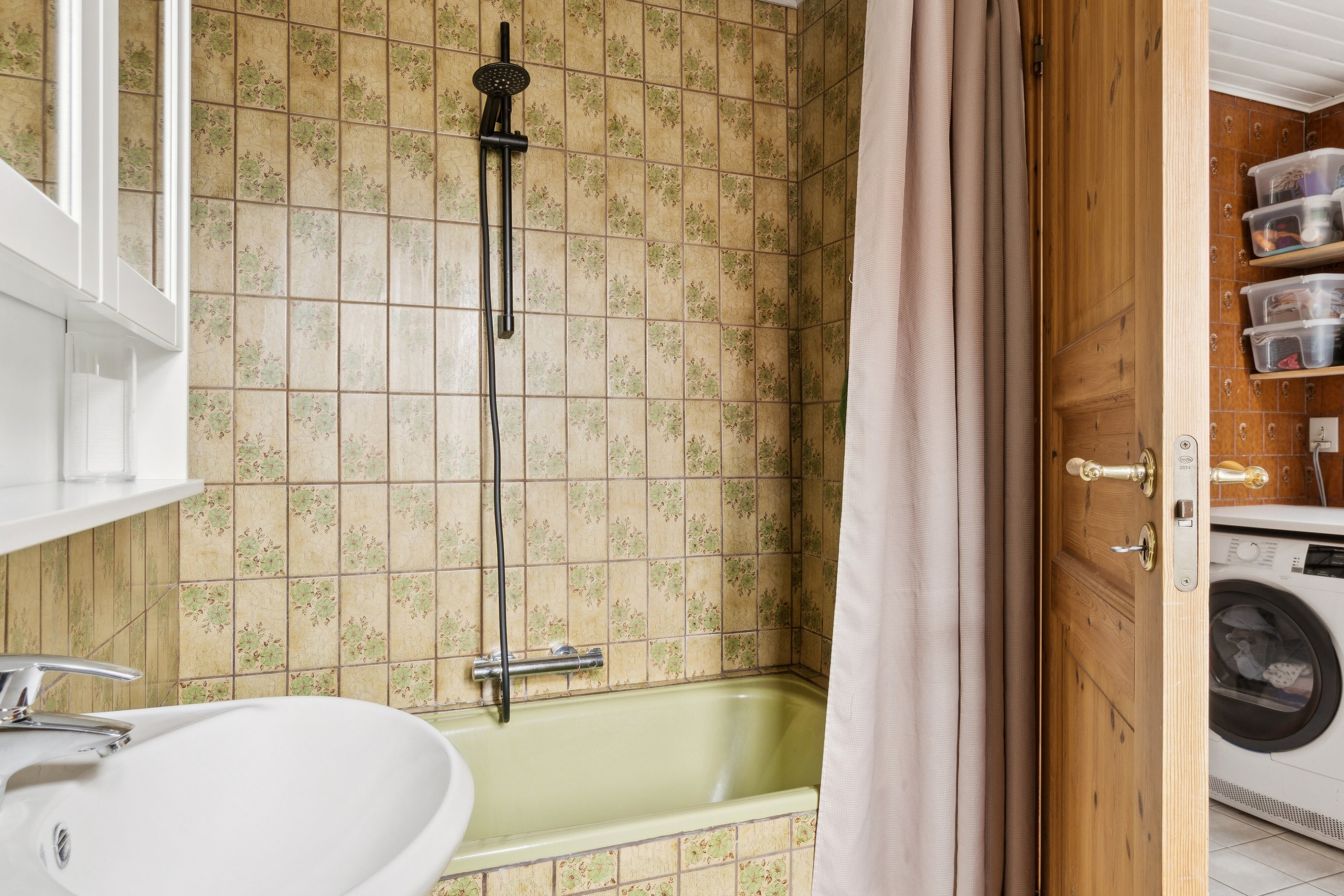 Fremhævet badeværelse billede i fuldskærmstilstand. Billede af Flakkebjerg Hovedgade 16, Flakkebjerg, 4200 Slagelse