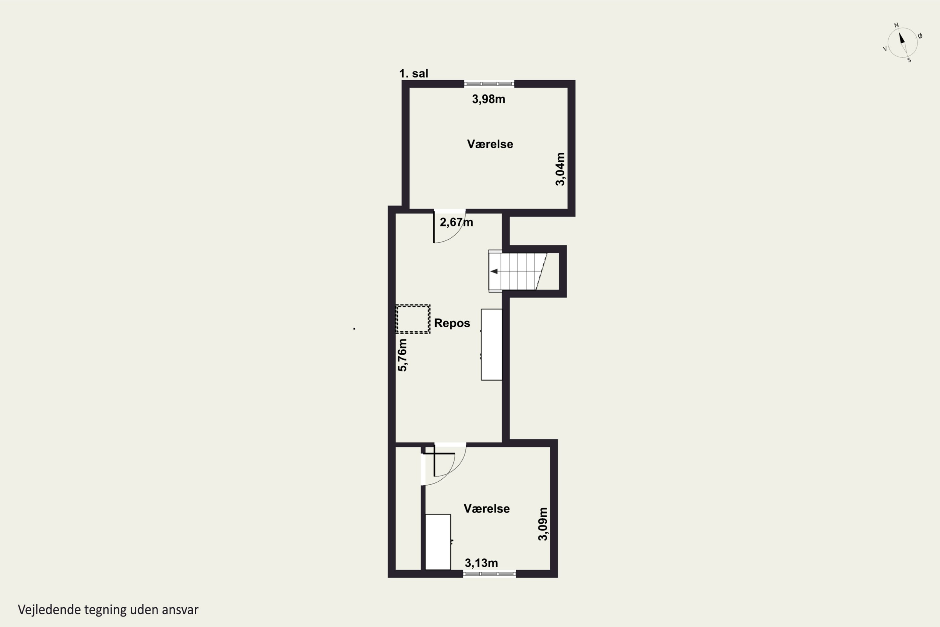 Plantegninger billede af Flakkebjerg Hovedgade 16, Flakkebjerg, 4200 Slagelse