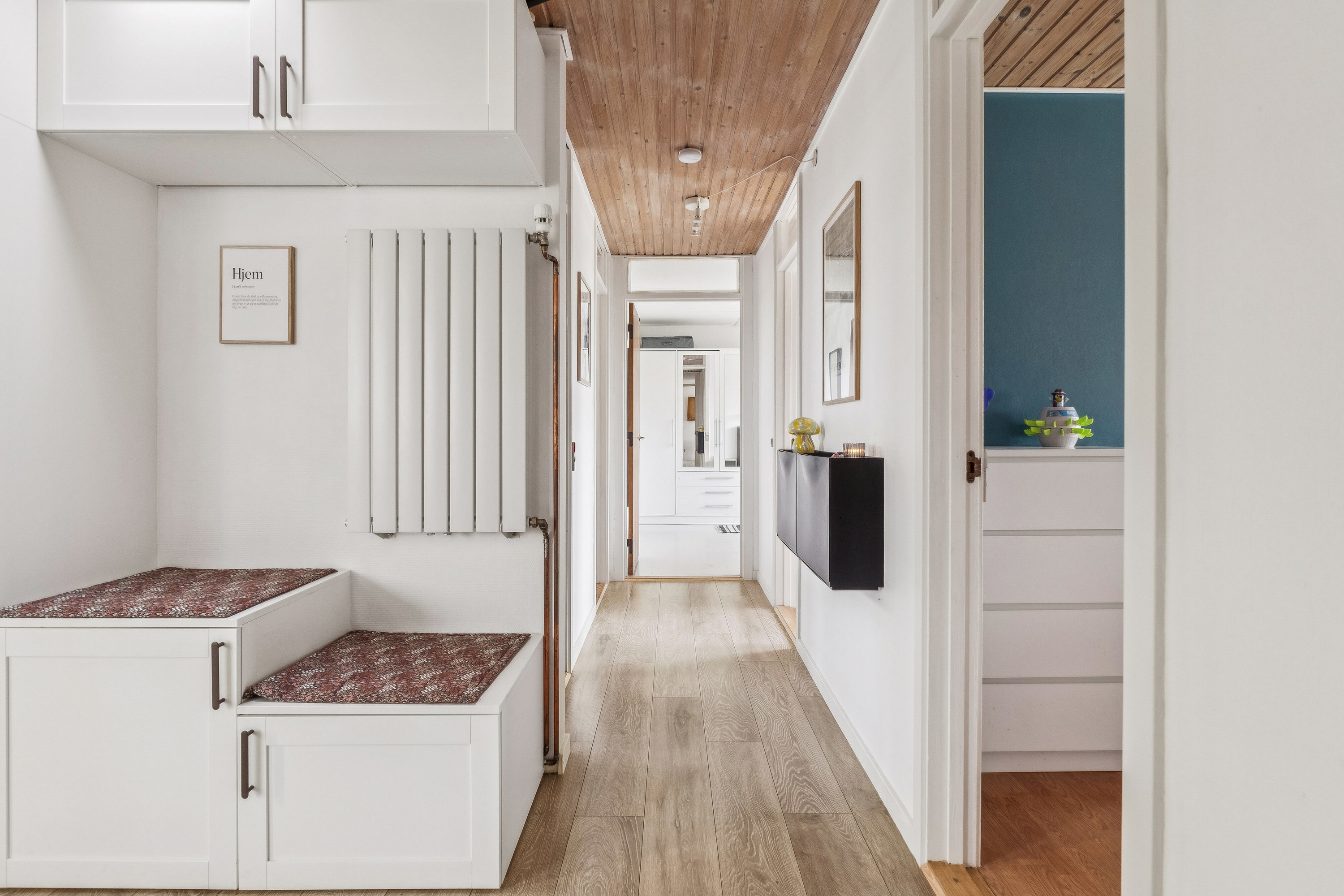 Fremhævet gang billede i fuldskærmstilstand. Billede af Hesselbjerg 6, 5700 Svendborg