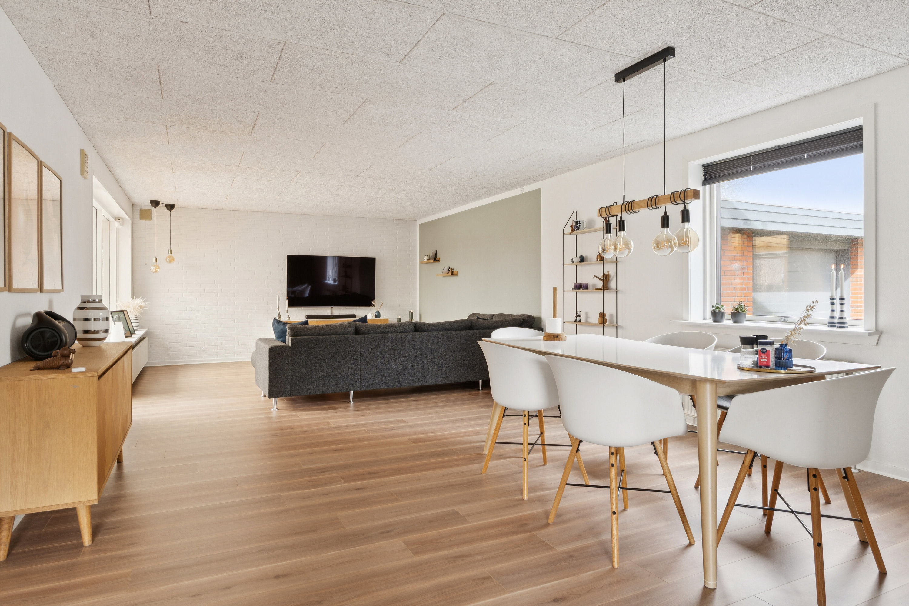 Fremhævet spisestue billede i fuldskærmstilstand. Billede af Mossøvej 5, 7200 Grindsted