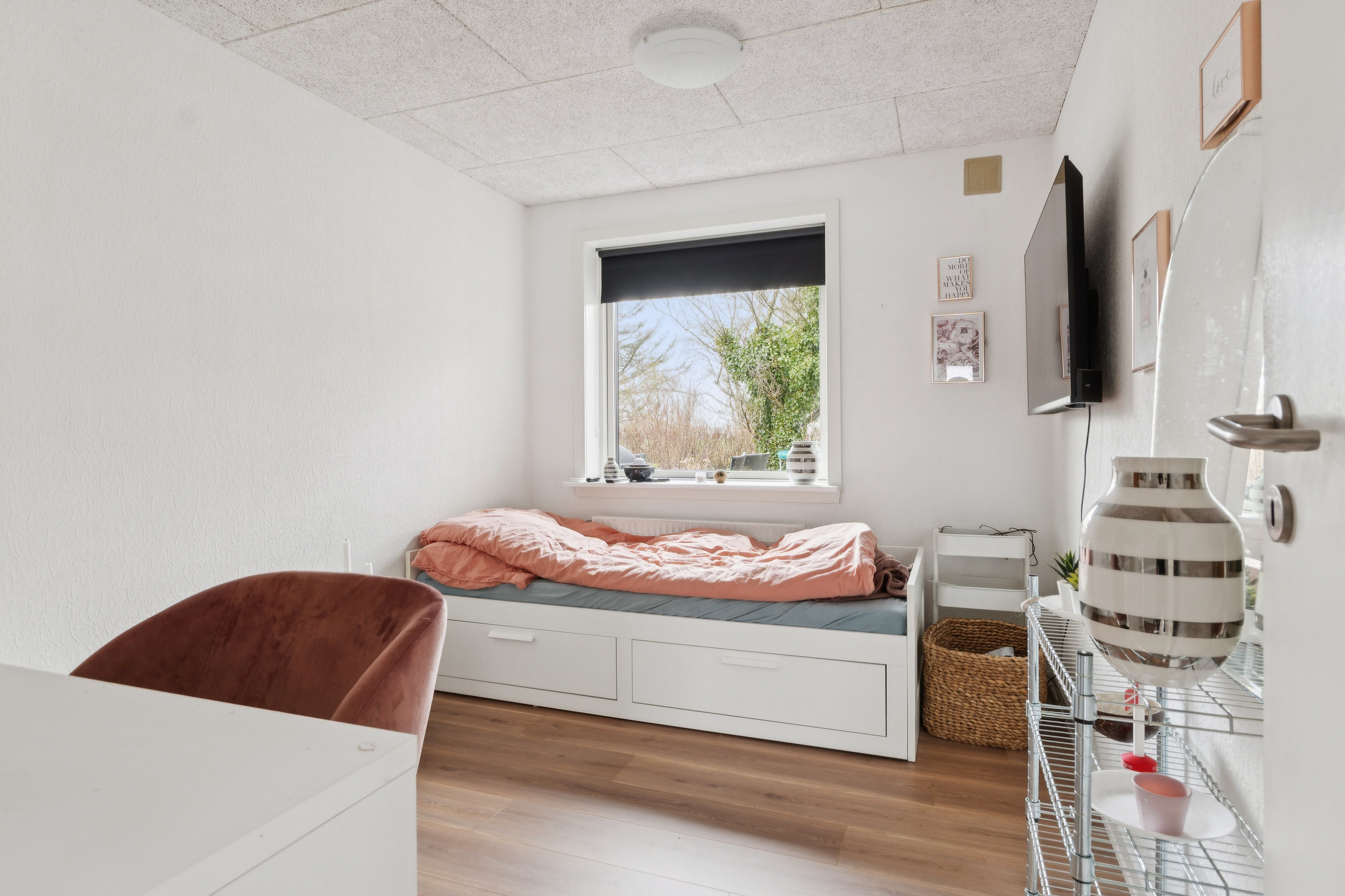 Fremhævet soveværelse billede i fuldskærmstilstand. Billede af Mossøvej 5, 7200 Grindsted