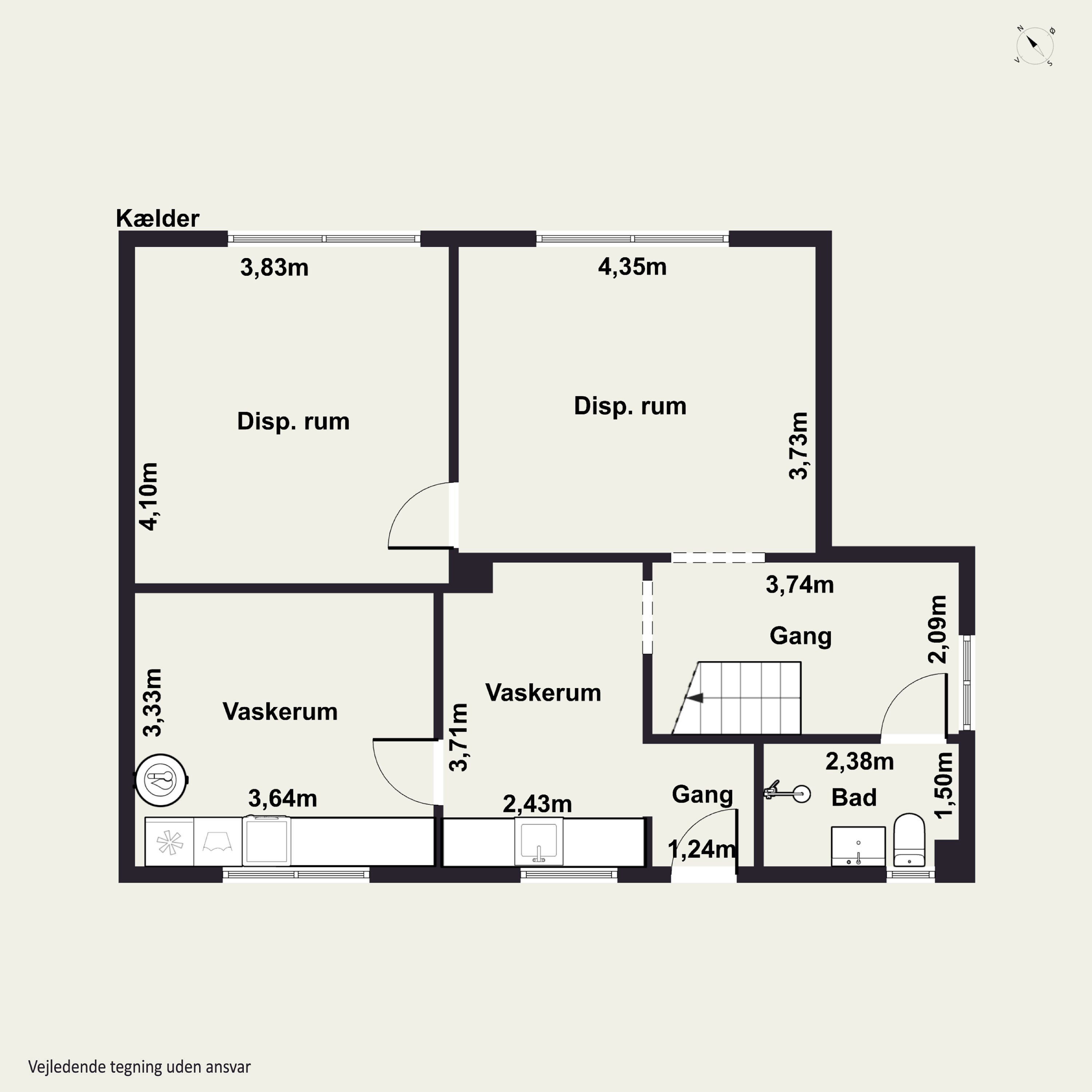 Plantegninger billede af Spangsvej 160, Udby, 4750 Lundby