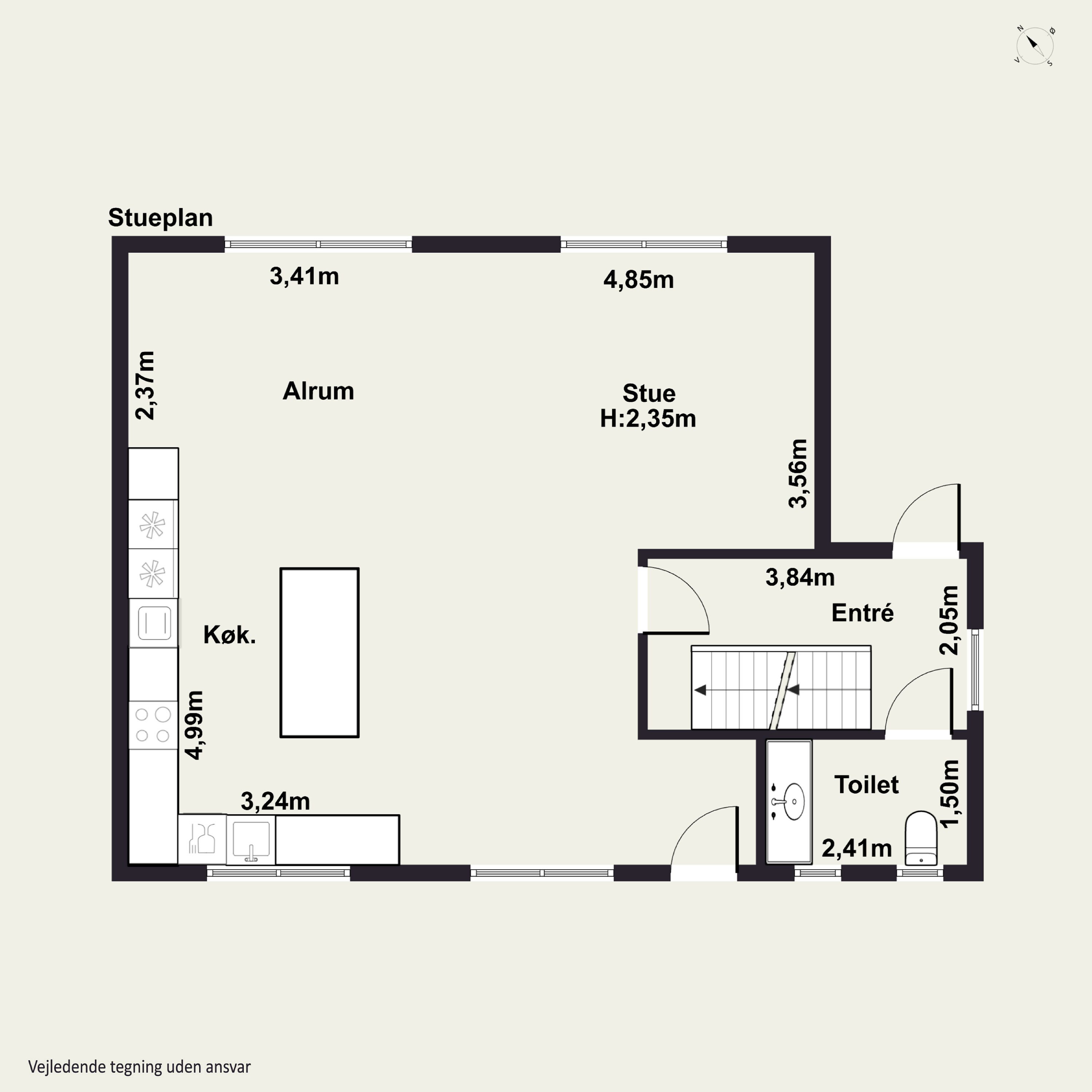 Plantegninger billede af Spangsvej 160, Udby, 4750 Lundby