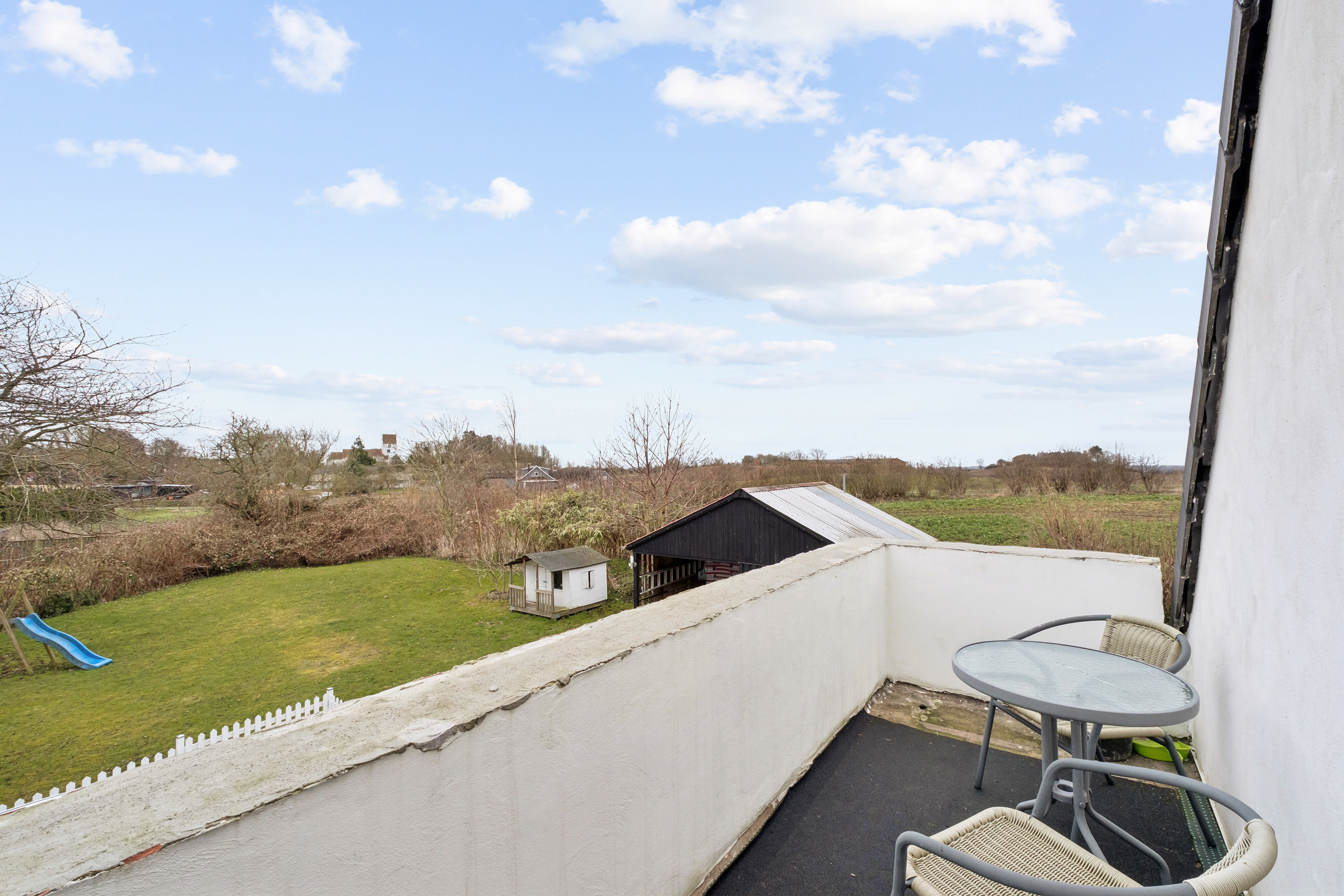 Fremhævet altan billede i fuldskærmstilstand. Billede af Spangsvej 160, Udby, 4750 Lundby