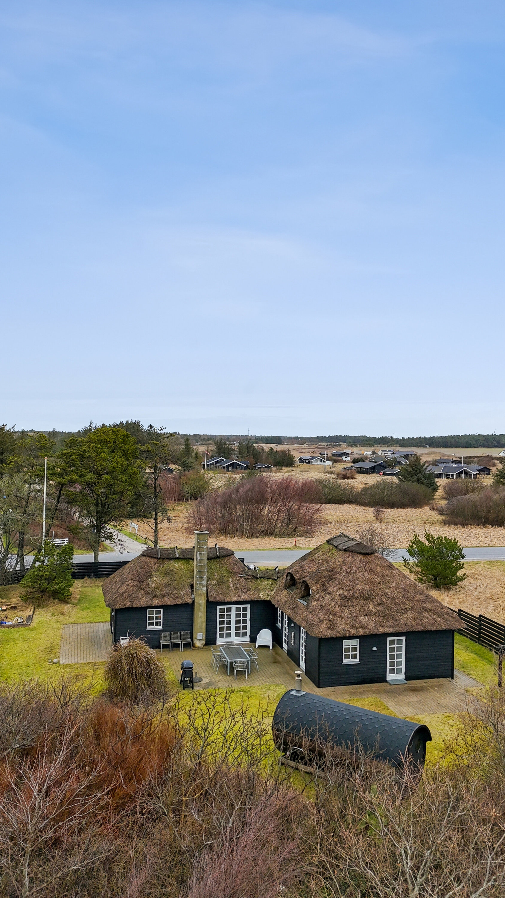 Fremhævet luftfoto billede i fuldskærmstilstand. Billede af Strandvejen 11, Tornby, 9850 Hirtshals