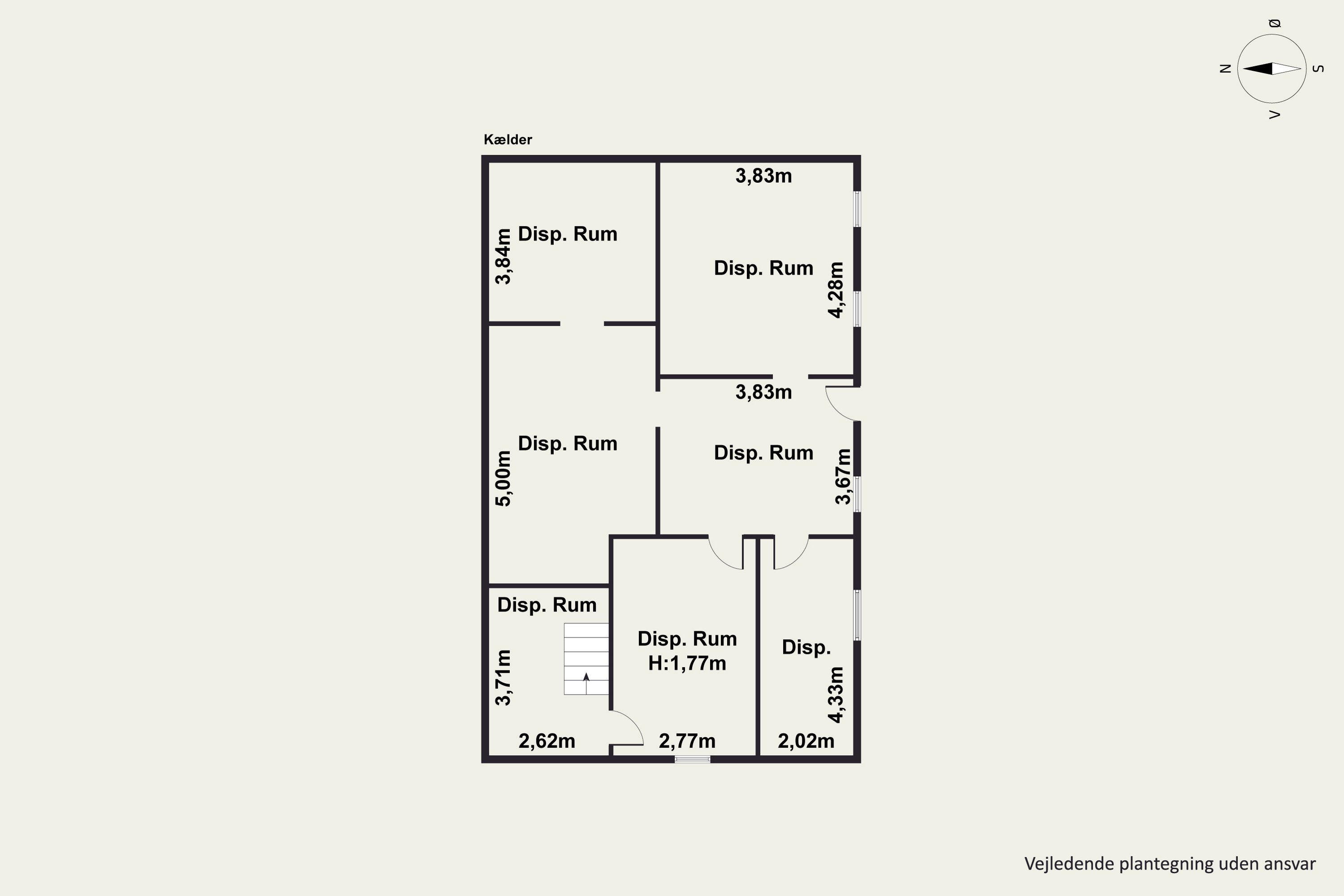 Plantegninger billede af Vestergade 9, Ørum, 8830 Tjele
