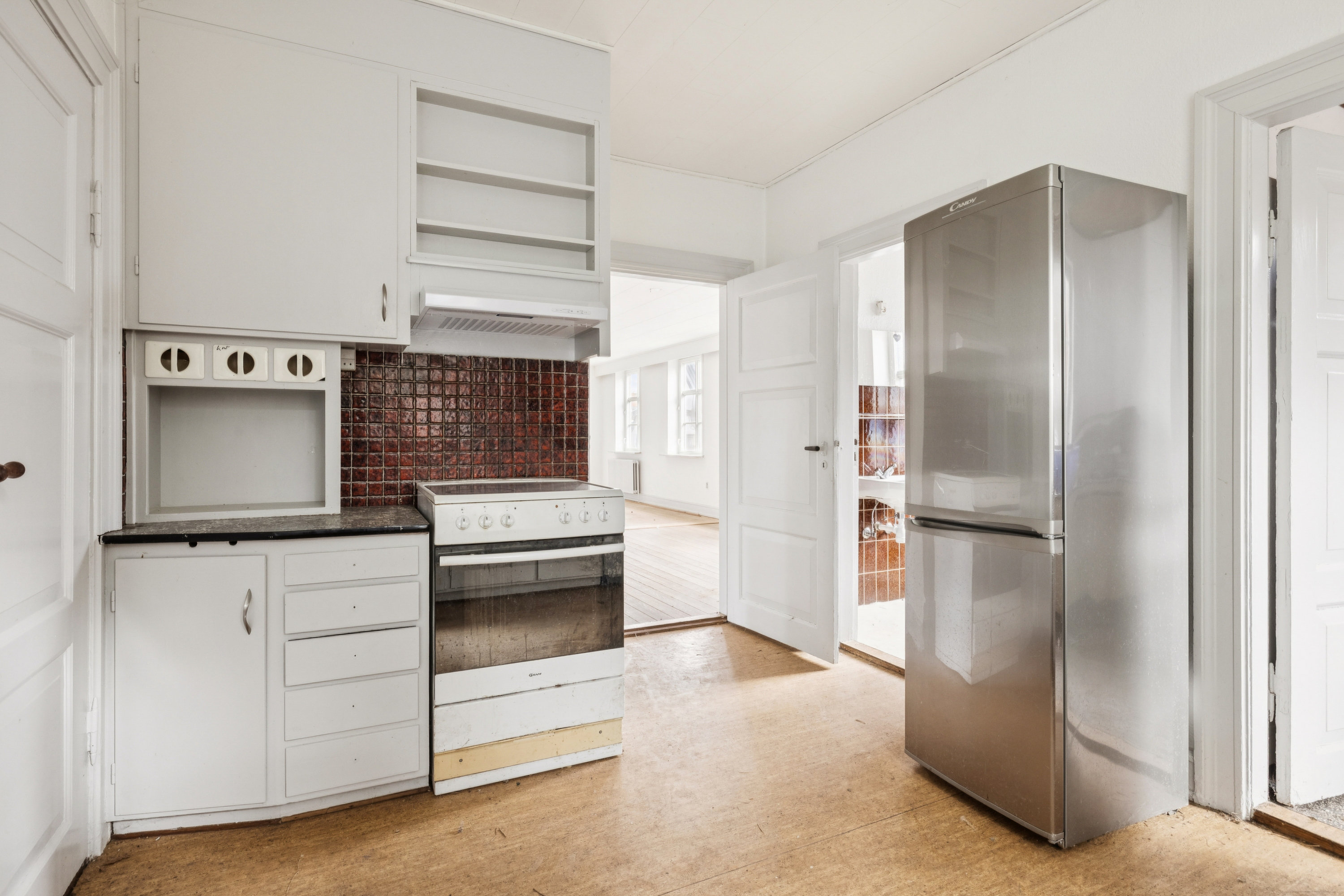 Fremhævet køkken billede i fuldskærmstilstand. Billede af Vestergade 9, Ørum, 8830 Tjele