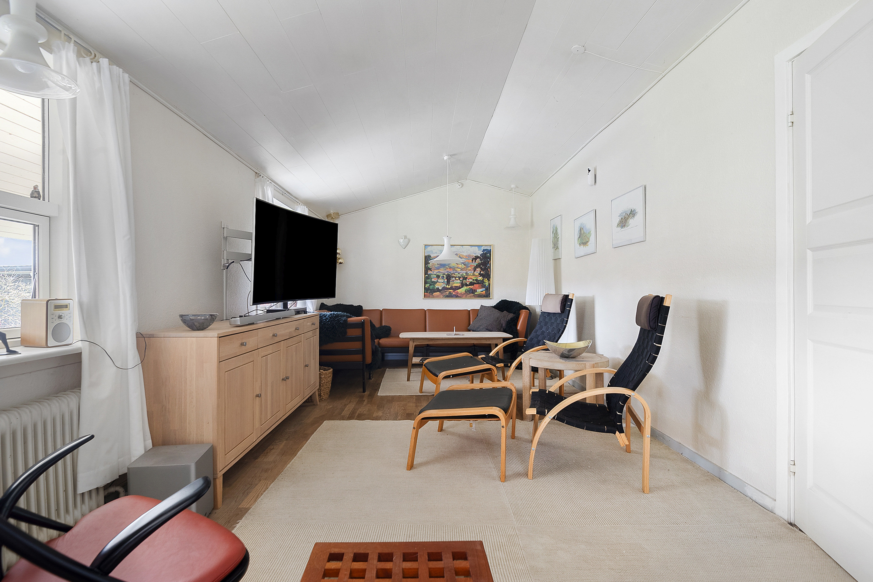 Fremhævet stue billede i fuldskærmstilstand. Billede af Fenrisvej 8, 6705 Esbjerg Ø