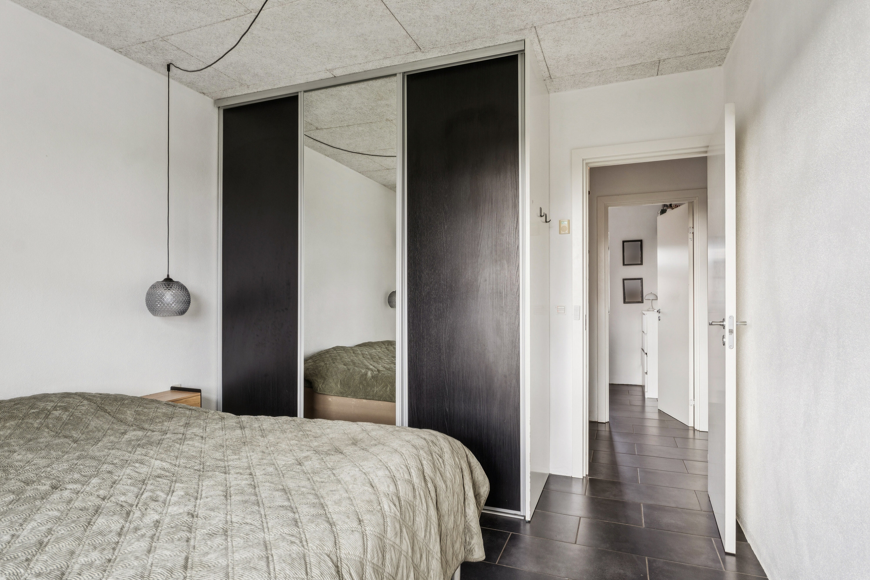 Fremhævet soveværelse billede i fuldskærmstilstand. Billede af Møllegade 66, 7430 Ikast