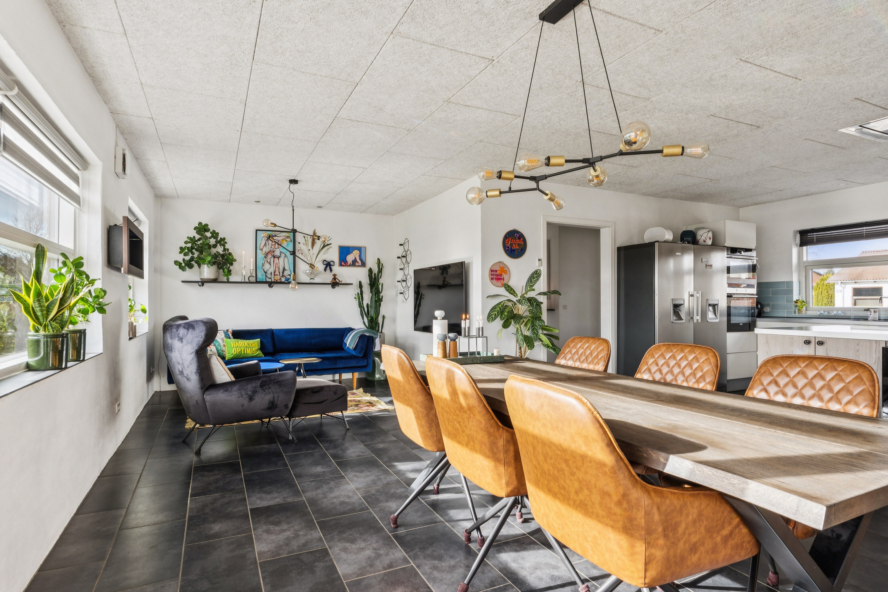 Fremhævet spisestue billede i fuldskærmstilstand. Billede af Møllegade 66, 7430 Ikast