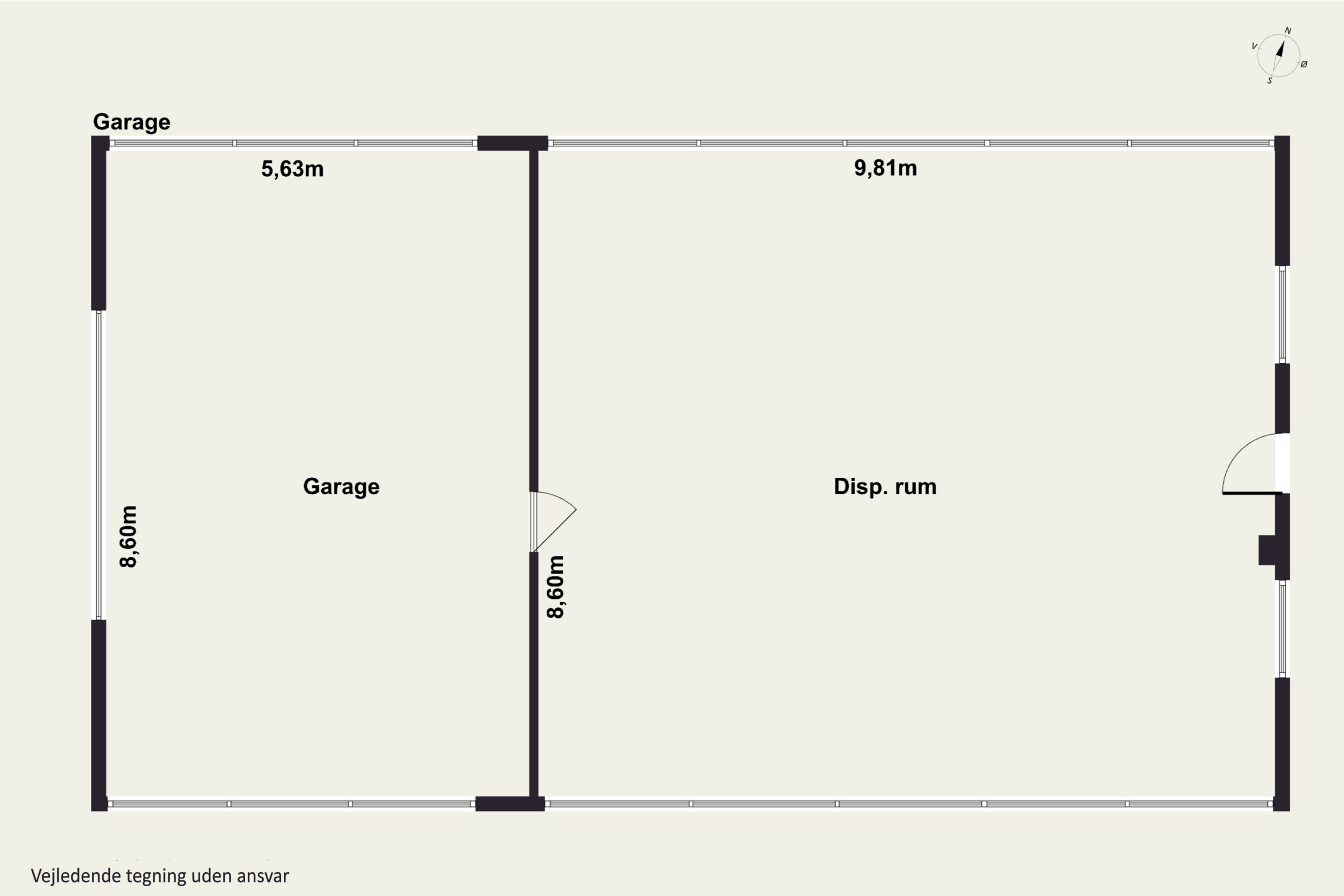 Plantegninger billede af Vesterskovvej 1, Årslev Mark, 5792 Årslev