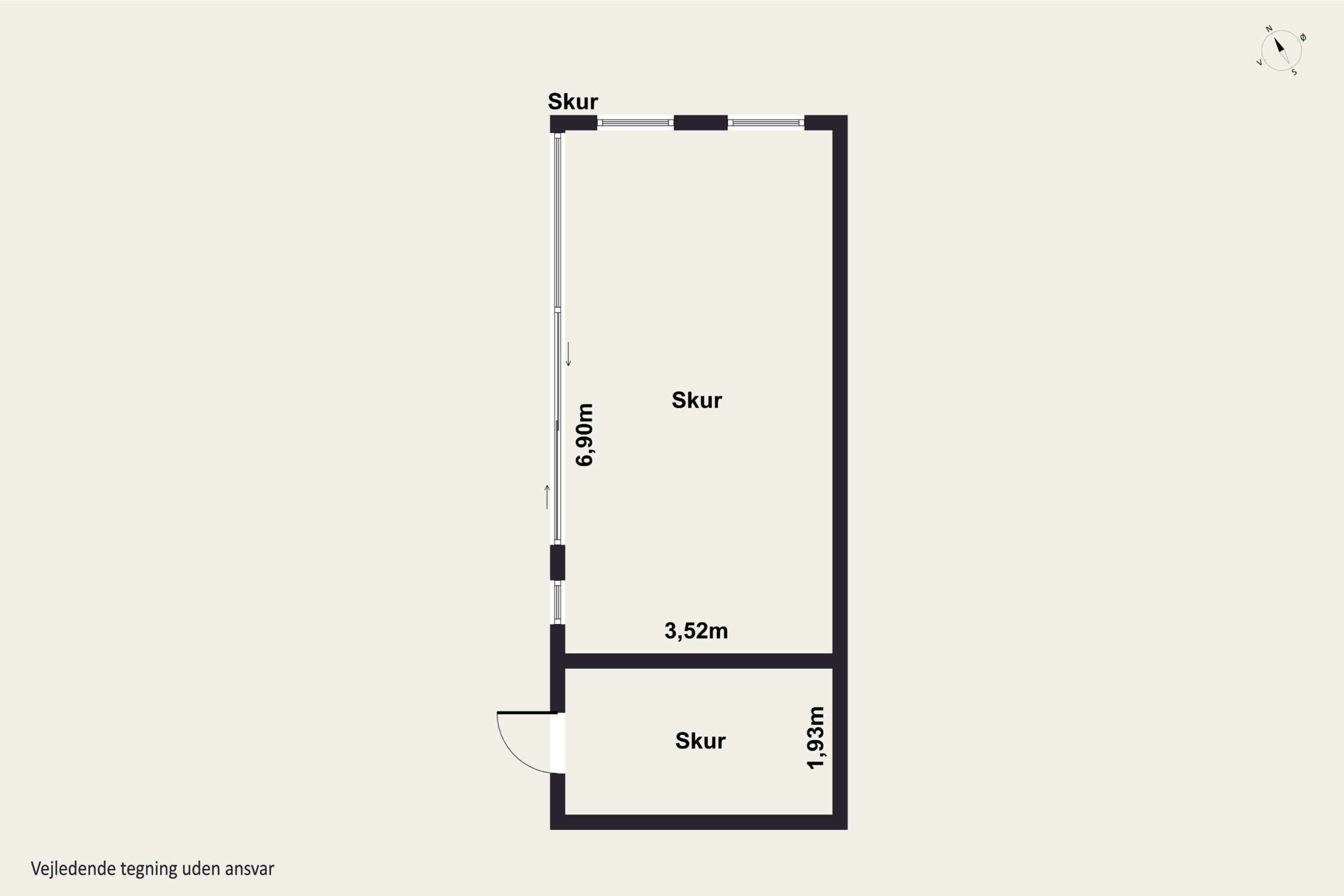 Plantegninger billede af Møllegade 66, 7430 Ikast