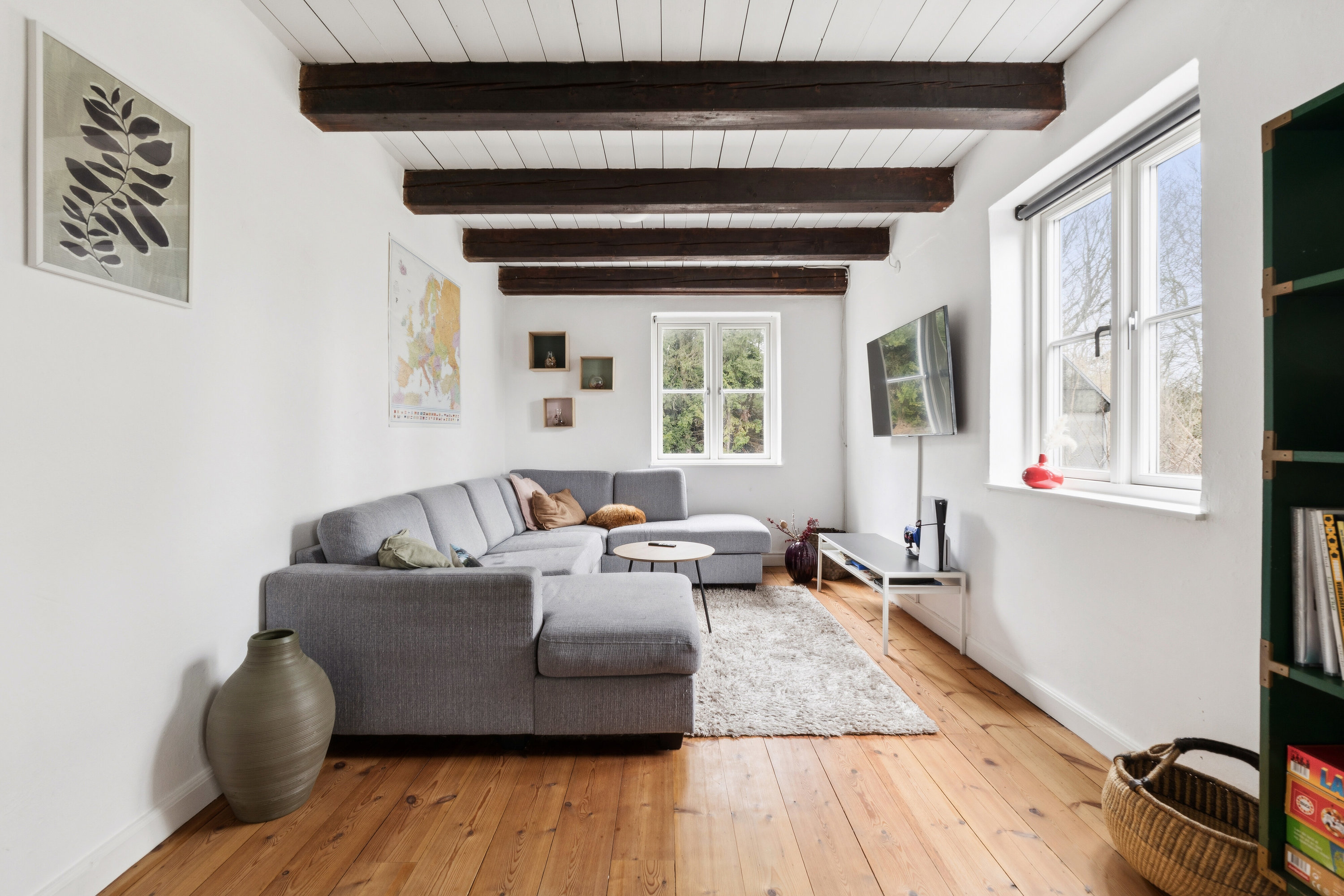 Fremhævet indendørs billede i fuldskærmstilstand. Billede af Vesterskovvej 1, Årslev Mark, 5792 Årslev