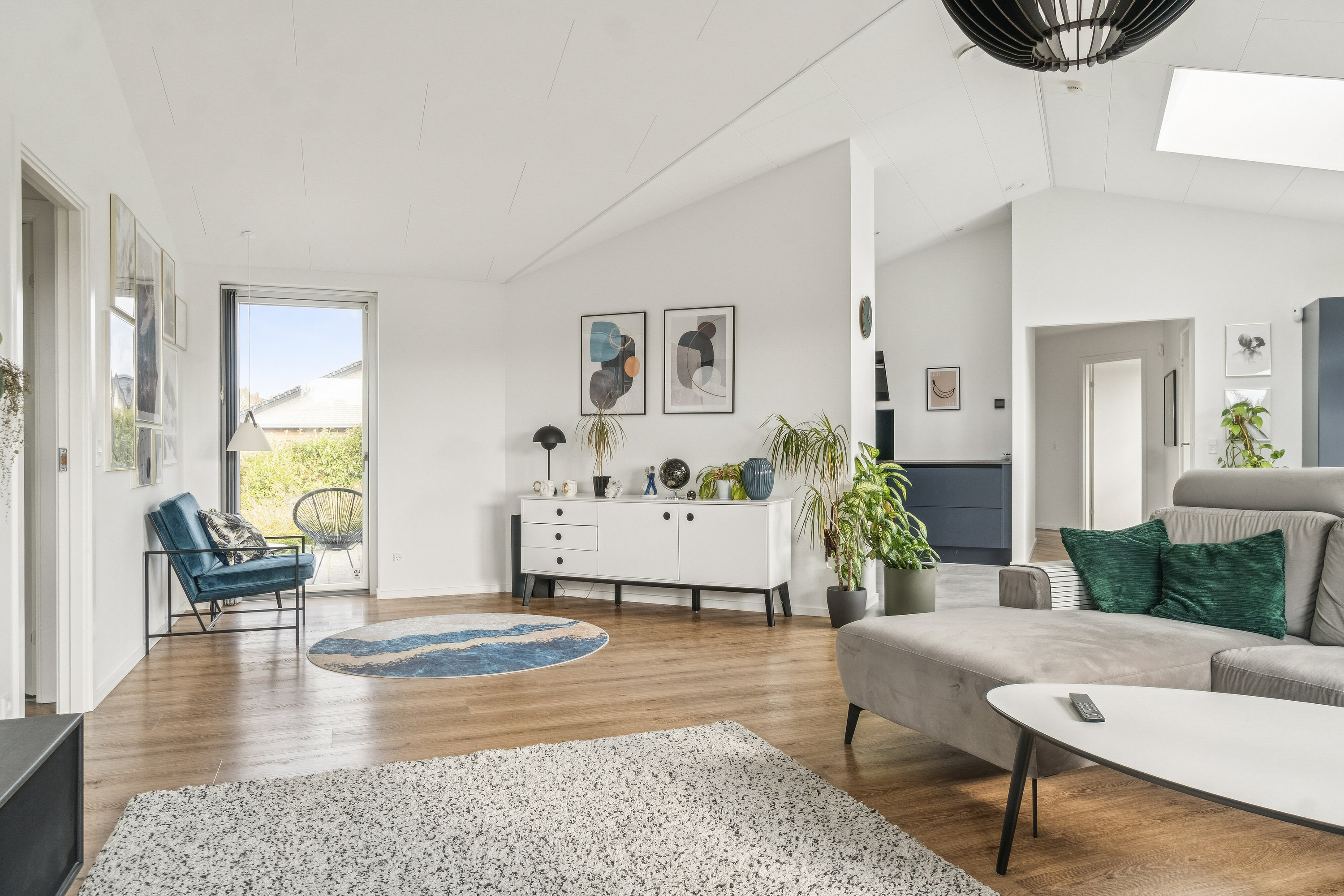 Fremhævet stue billede i fuldskærmstilstand. Billede af Poppelvænget 5, Skovsø, 4200 Slagelse