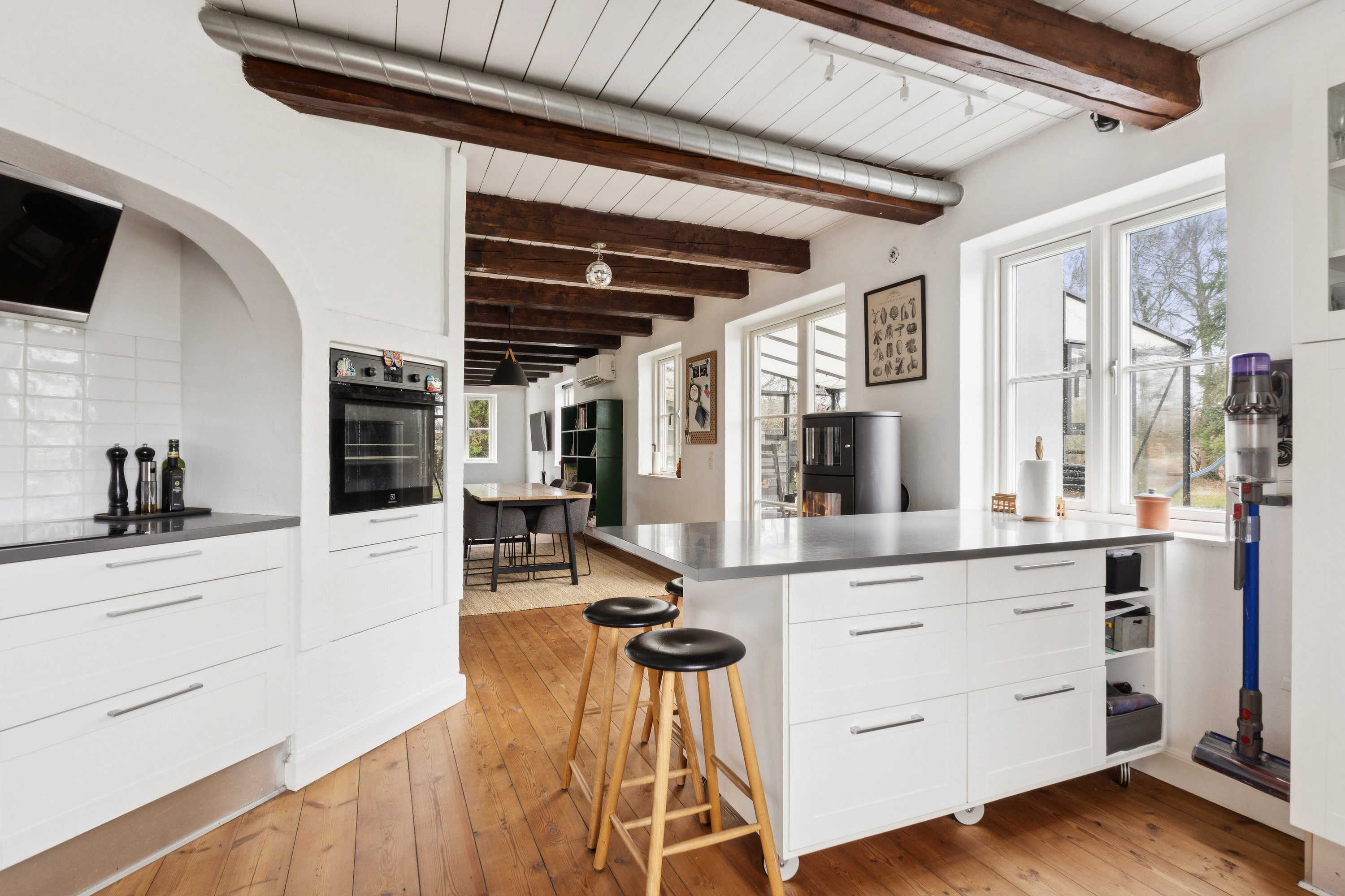 Fremhævet indendørs billede i fuldskærmstilstand. Billede af Vesterskovvej 1, Årslev Mark, 5792 Årslev