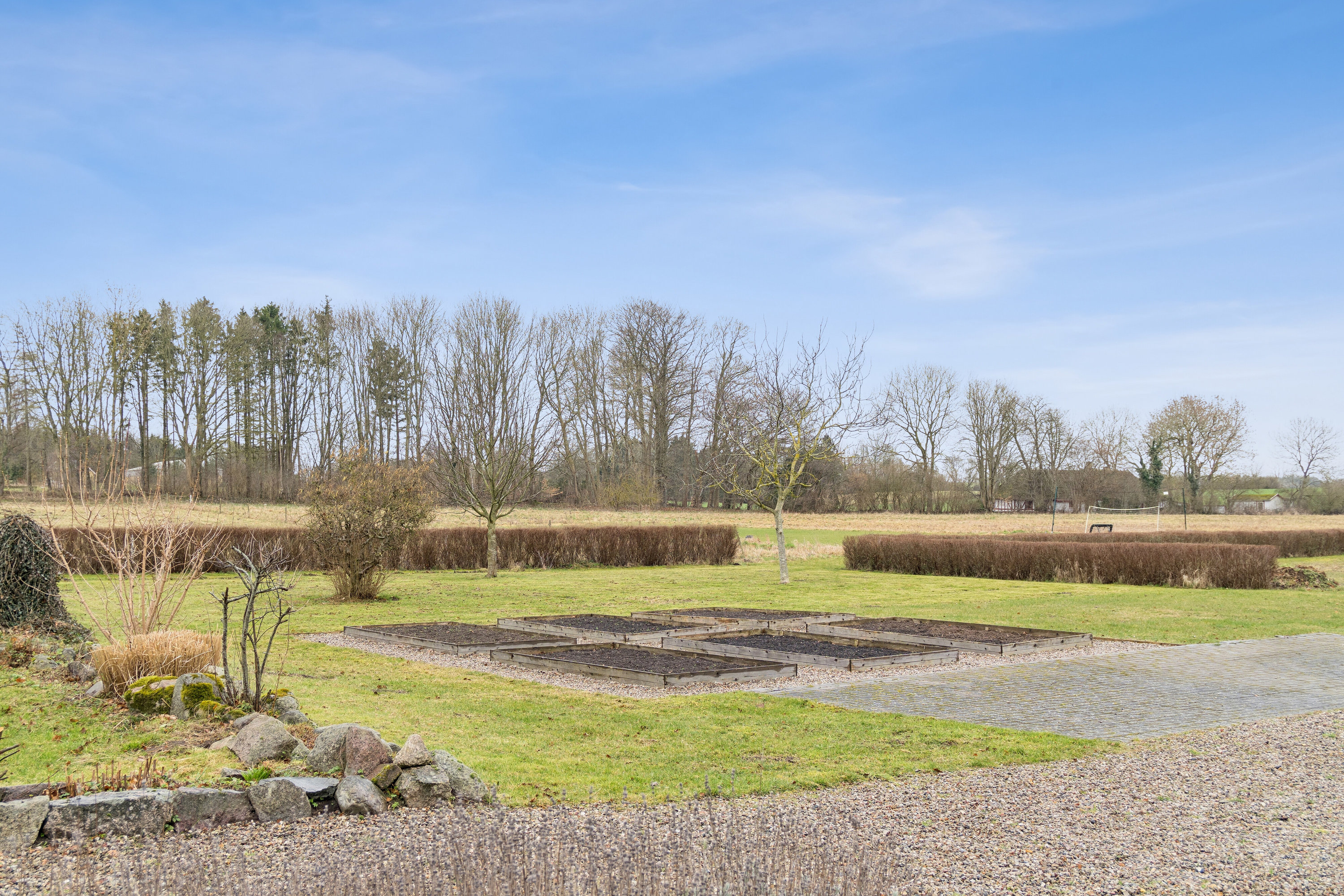 Fremhævet udendørs billede i fuldskærmstilstand. Billede af Vesterskovvej 1, Årslev Mark, 5792 Årslev