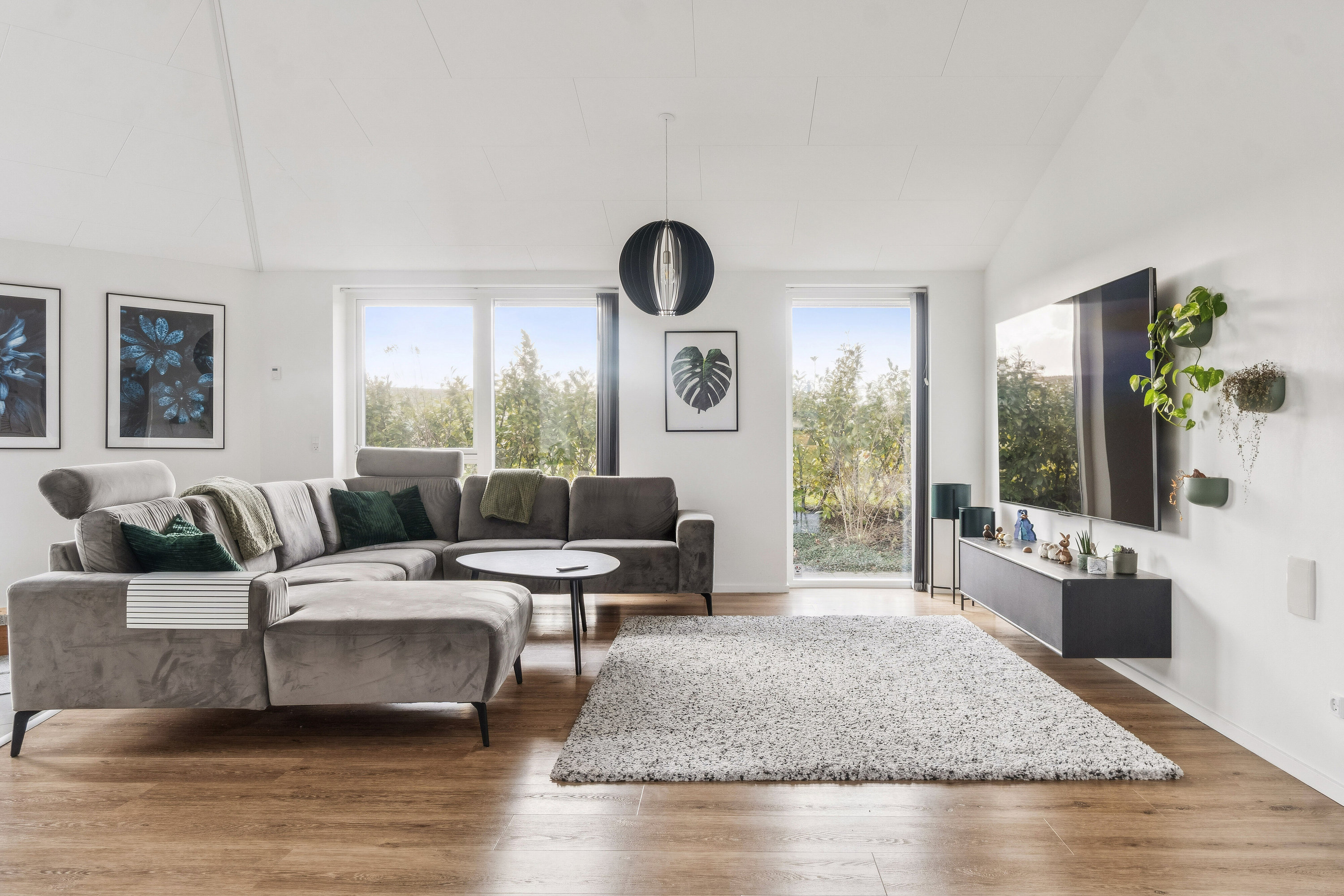 Fremhævet stue billede i fuldskærmstilstand. Billede af Poppelvænget 5, Skovsø, 4200 Slagelse