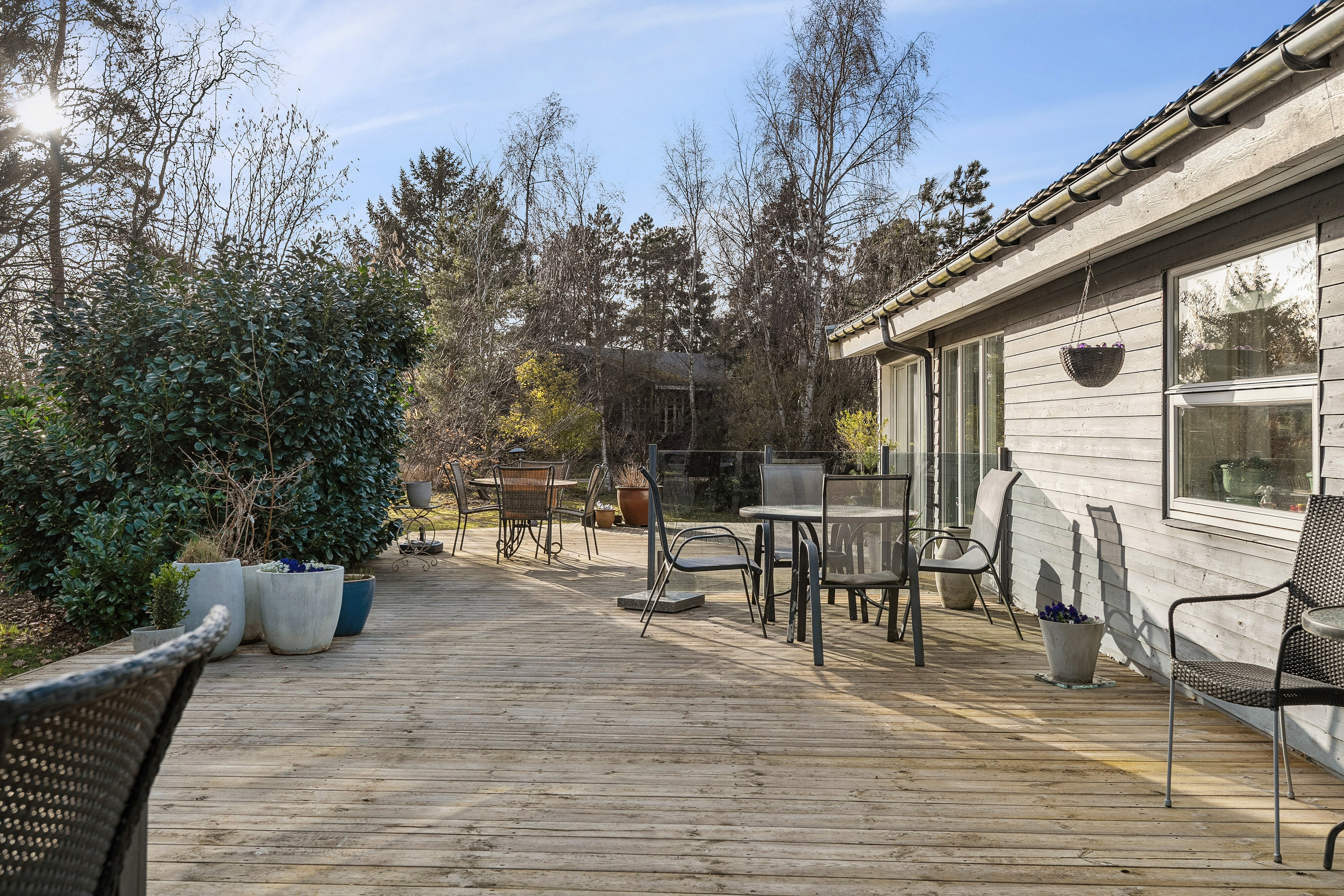 Fremhævet terrasse billede i fuldskærmstilstand. Billede af Hejrevej 24, 4760 Vordingborg