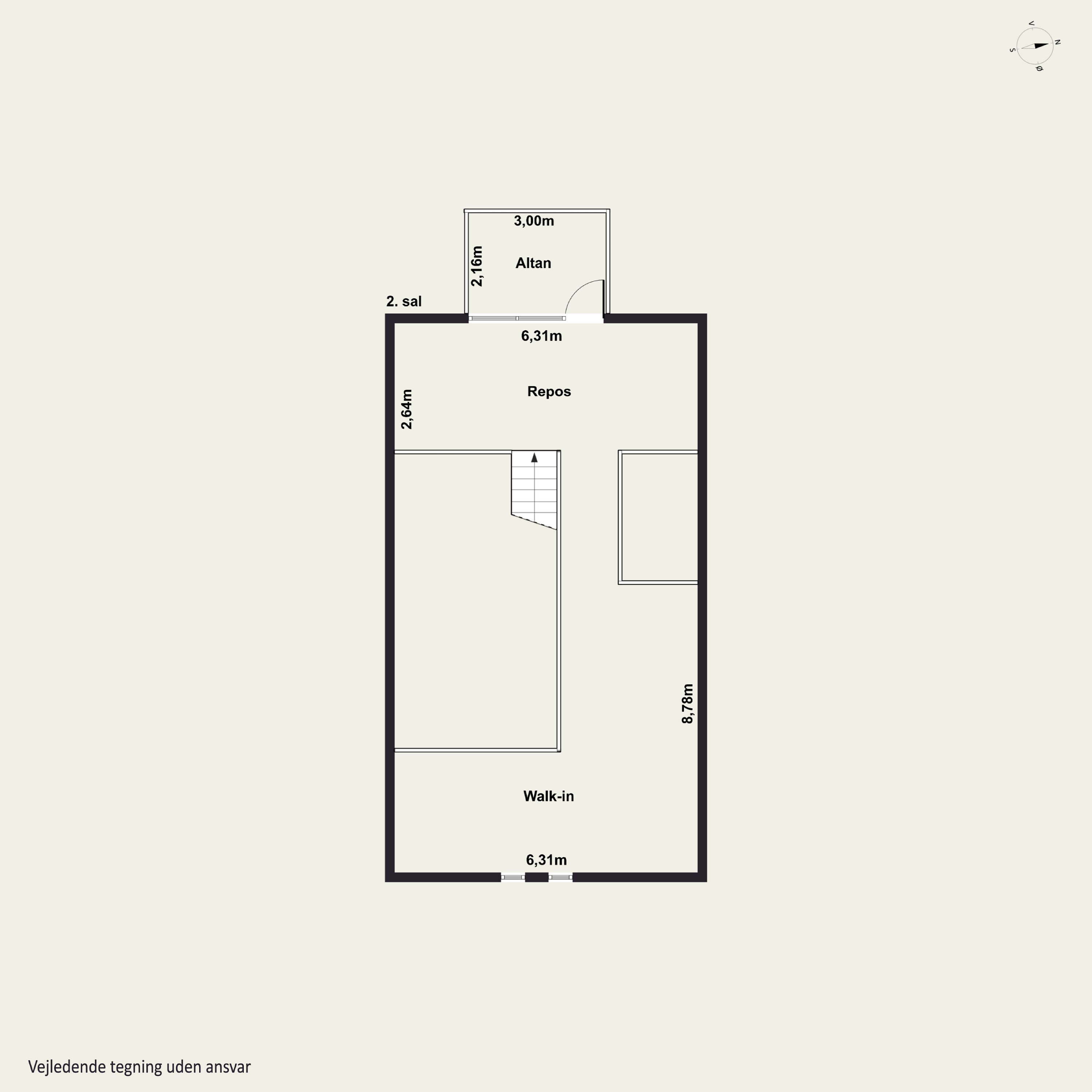 Plantegninger billede af Baggesvognsvej 2, 9870 Sindal
