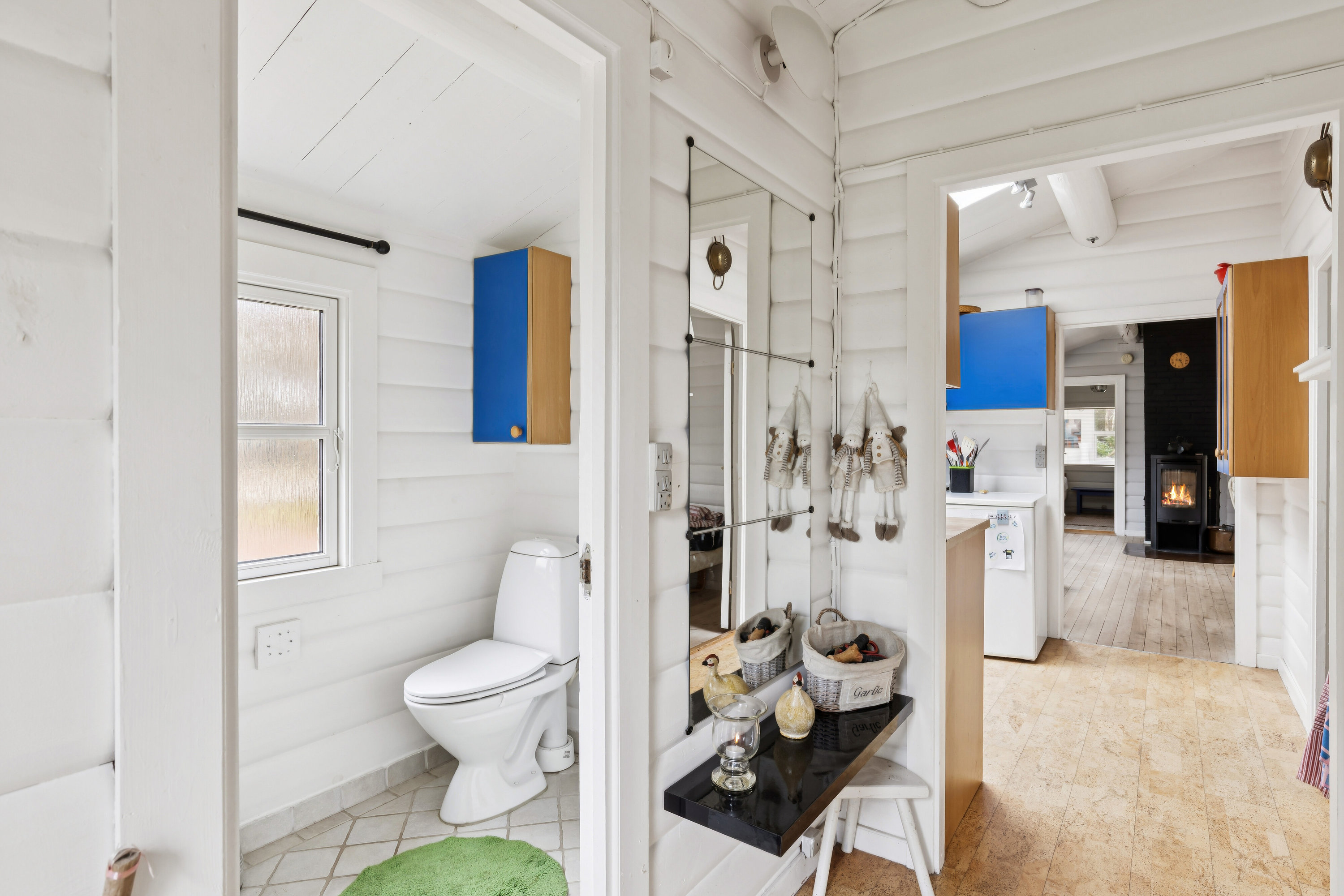 Fremhævet badeværelse billede i fuldskærmstilstand. Billede af Kanalvej 3, Bjerge Sydstrand, 4480 Store Fuglede